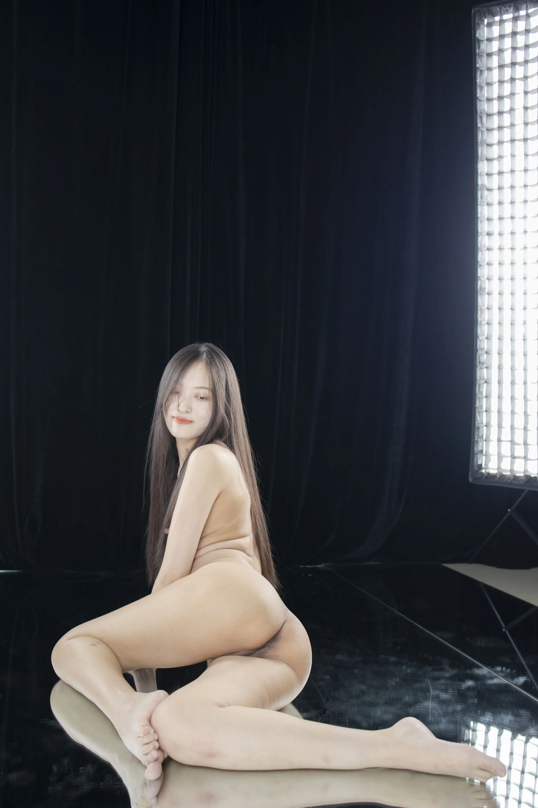 国模欣茹（安琪）大尺度人体私拍套图 - Photo 433