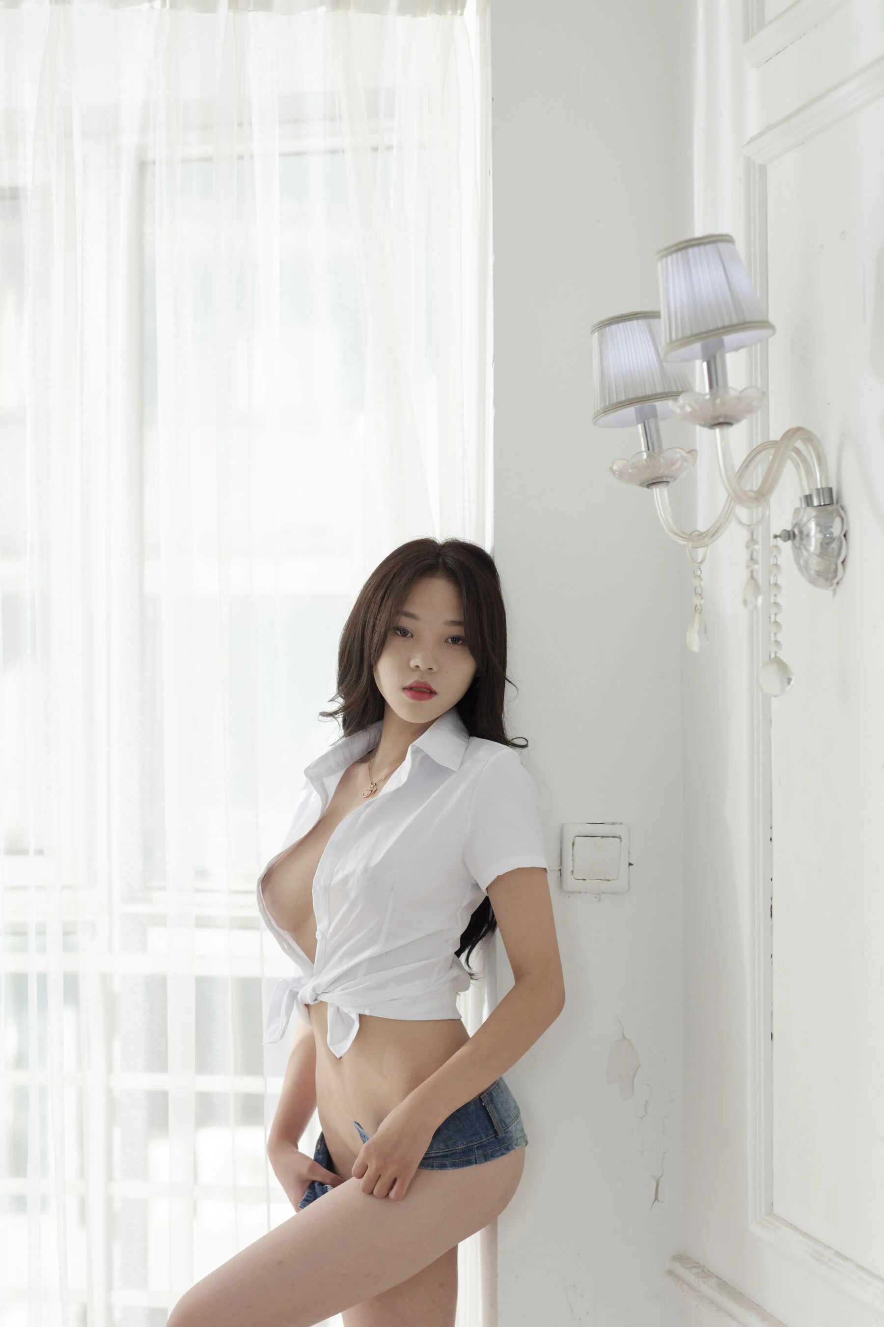 国模辛迪大尺度人体私拍套图 - Photo 402