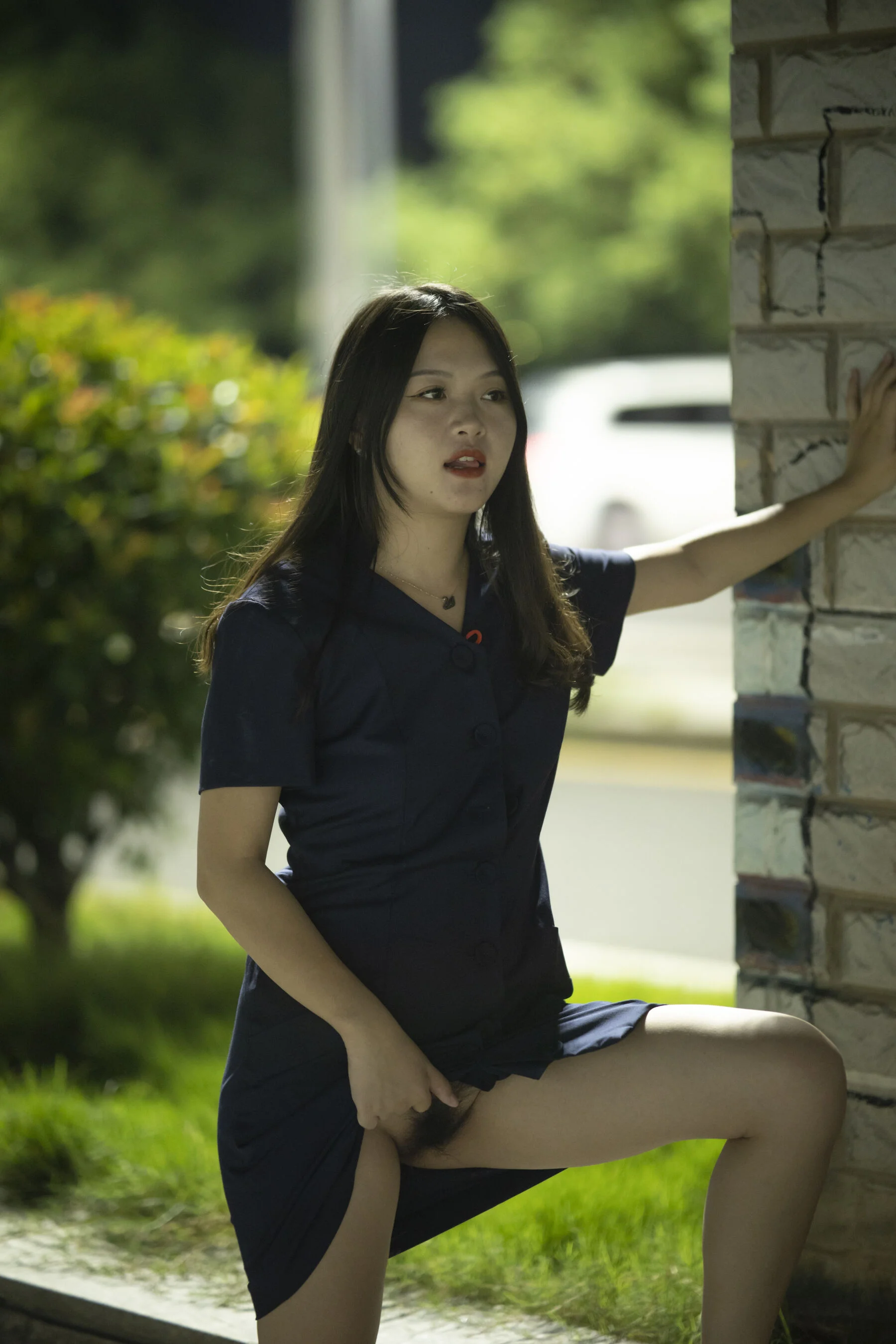 国模南栀大尺度人体私拍套图 - Photo 49