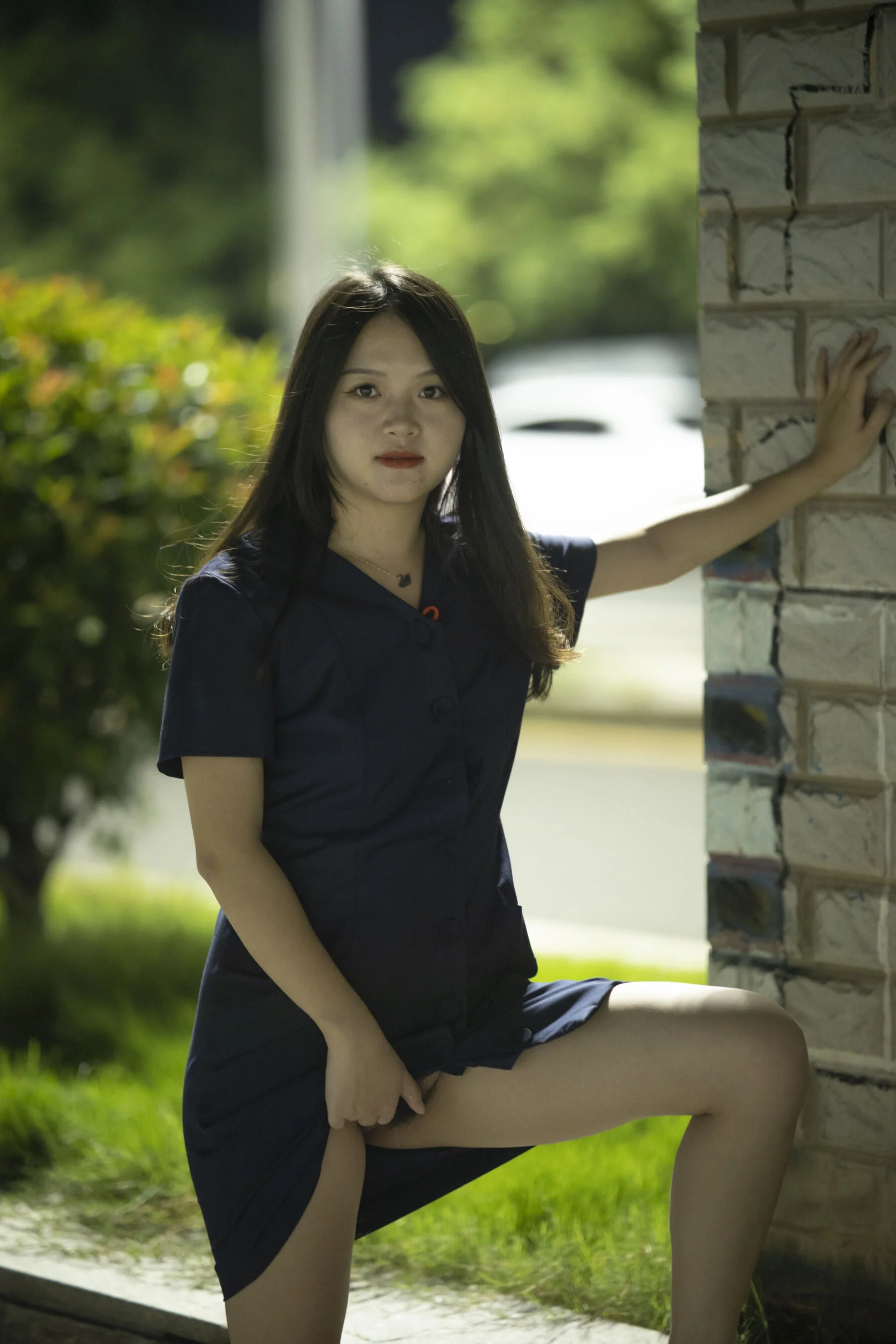 国模南栀大尺度人体私拍套图 - Photo 50