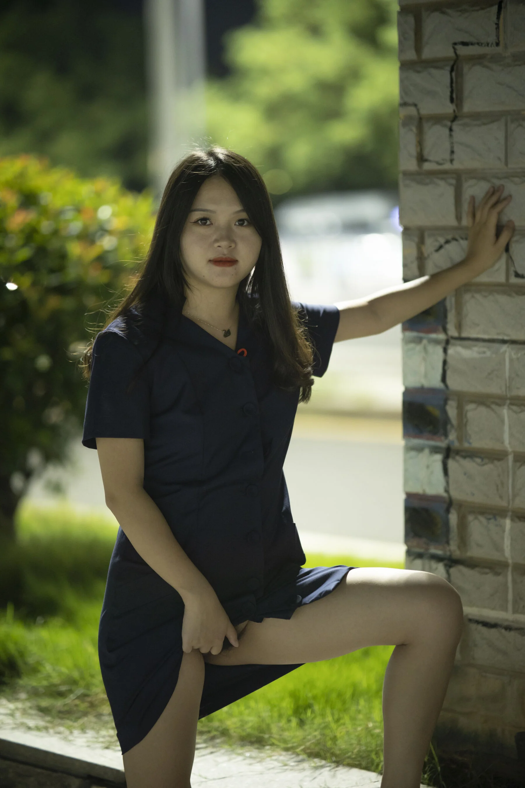 国模南栀大尺度人体私拍套图 - Photo 52