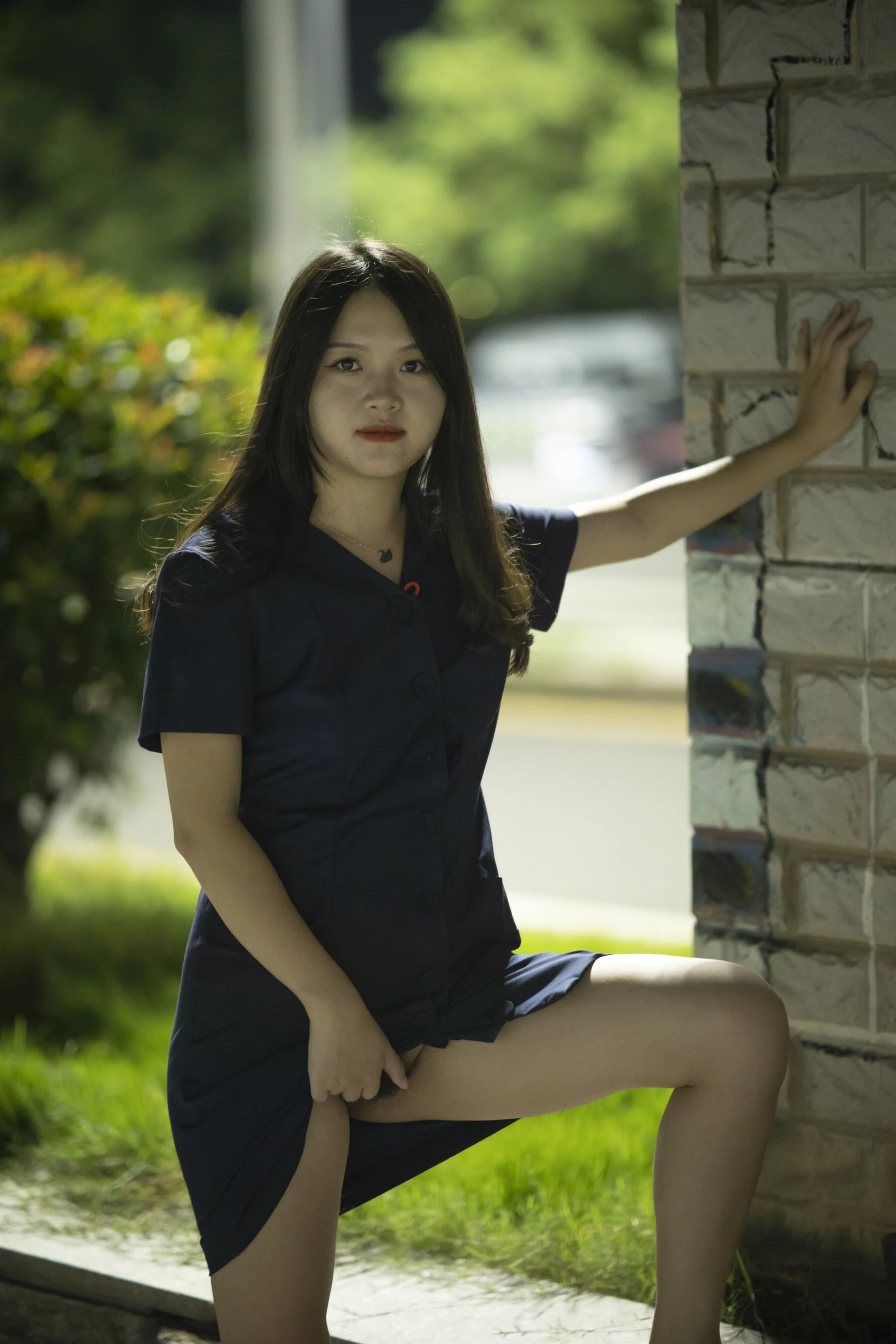 国模南栀大尺度人体私拍套图 - Photo 53