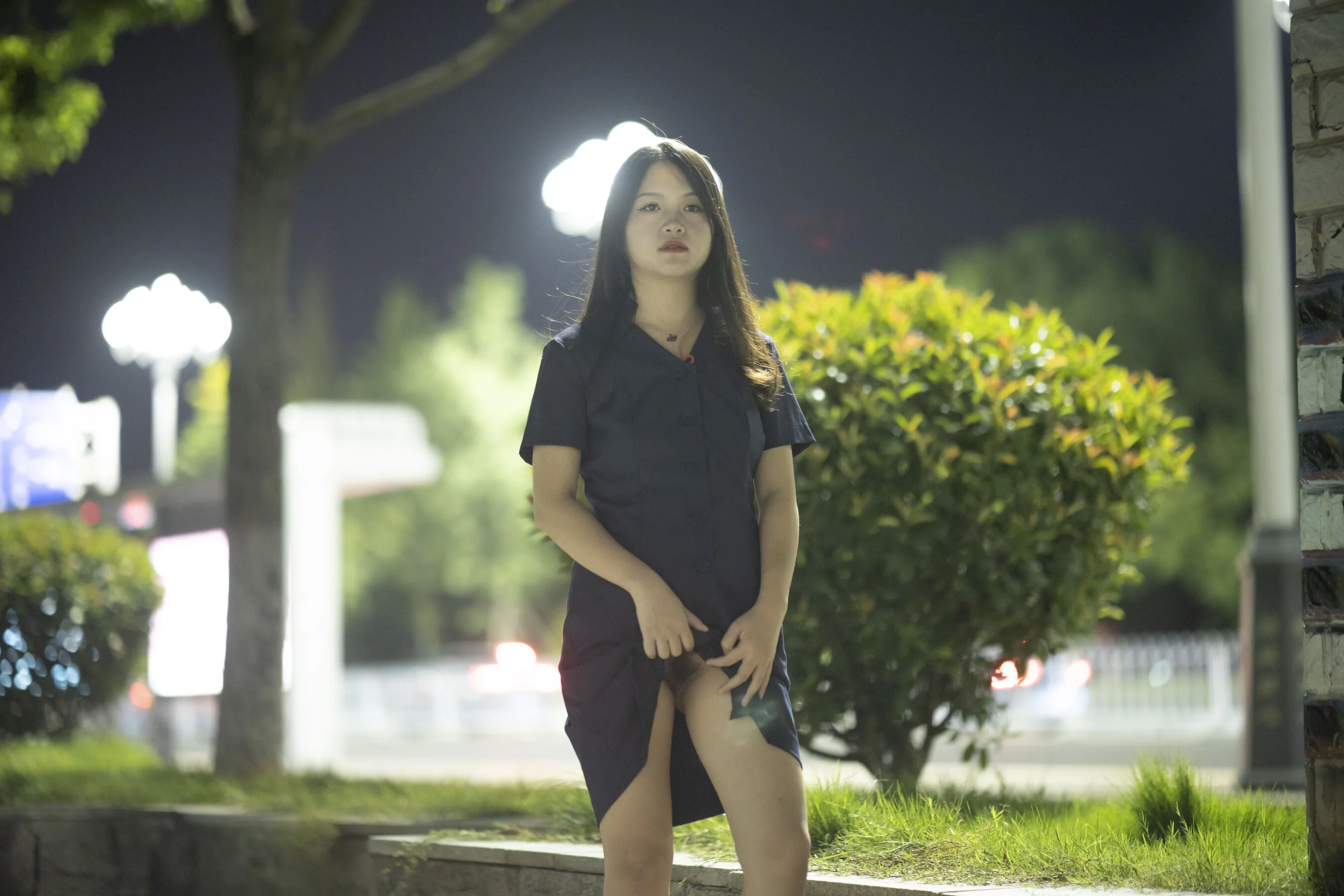 国模南栀大尺度人体私拍套图 - Photo 54