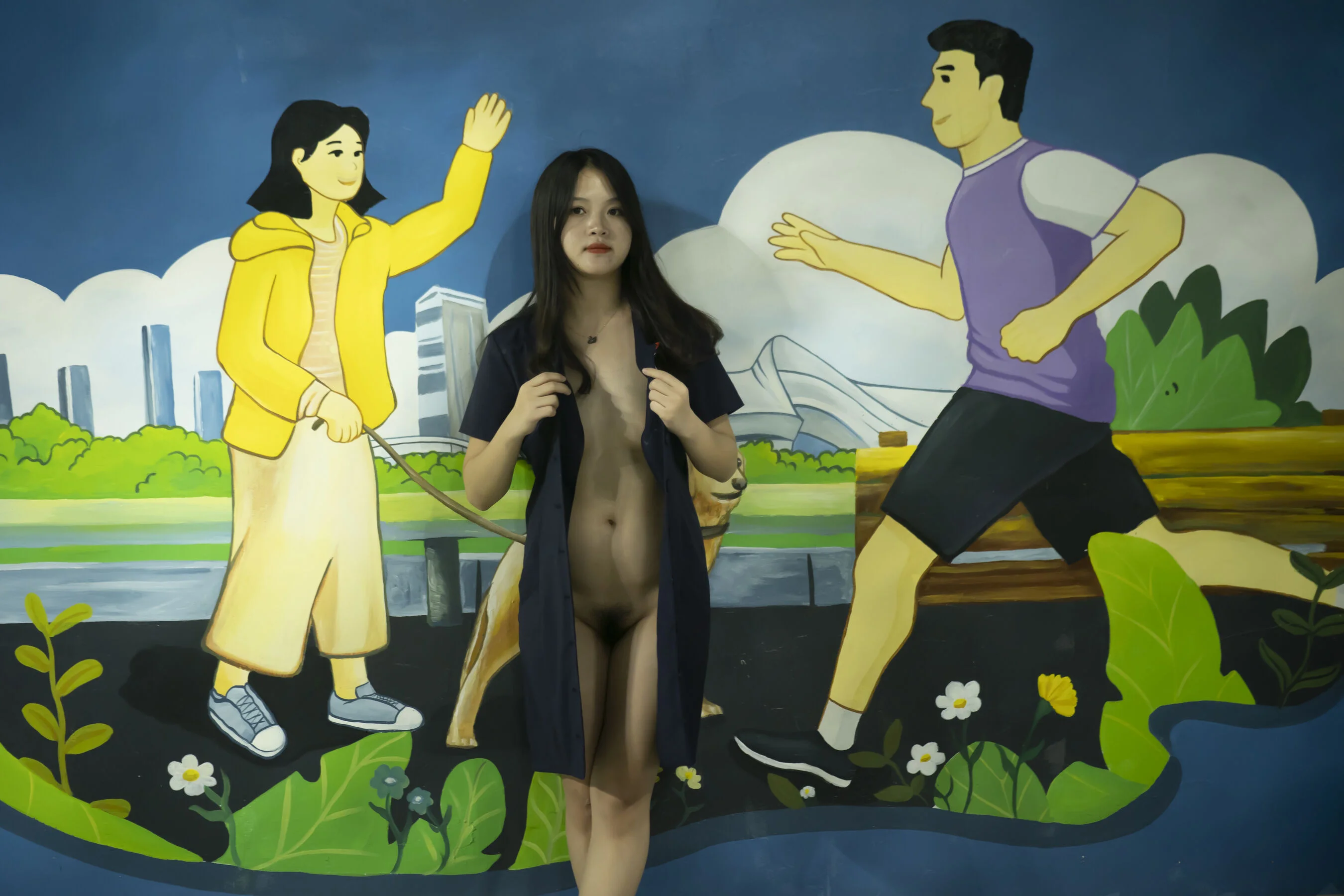 国模南栀大尺度人体私拍套图 - Photo 63