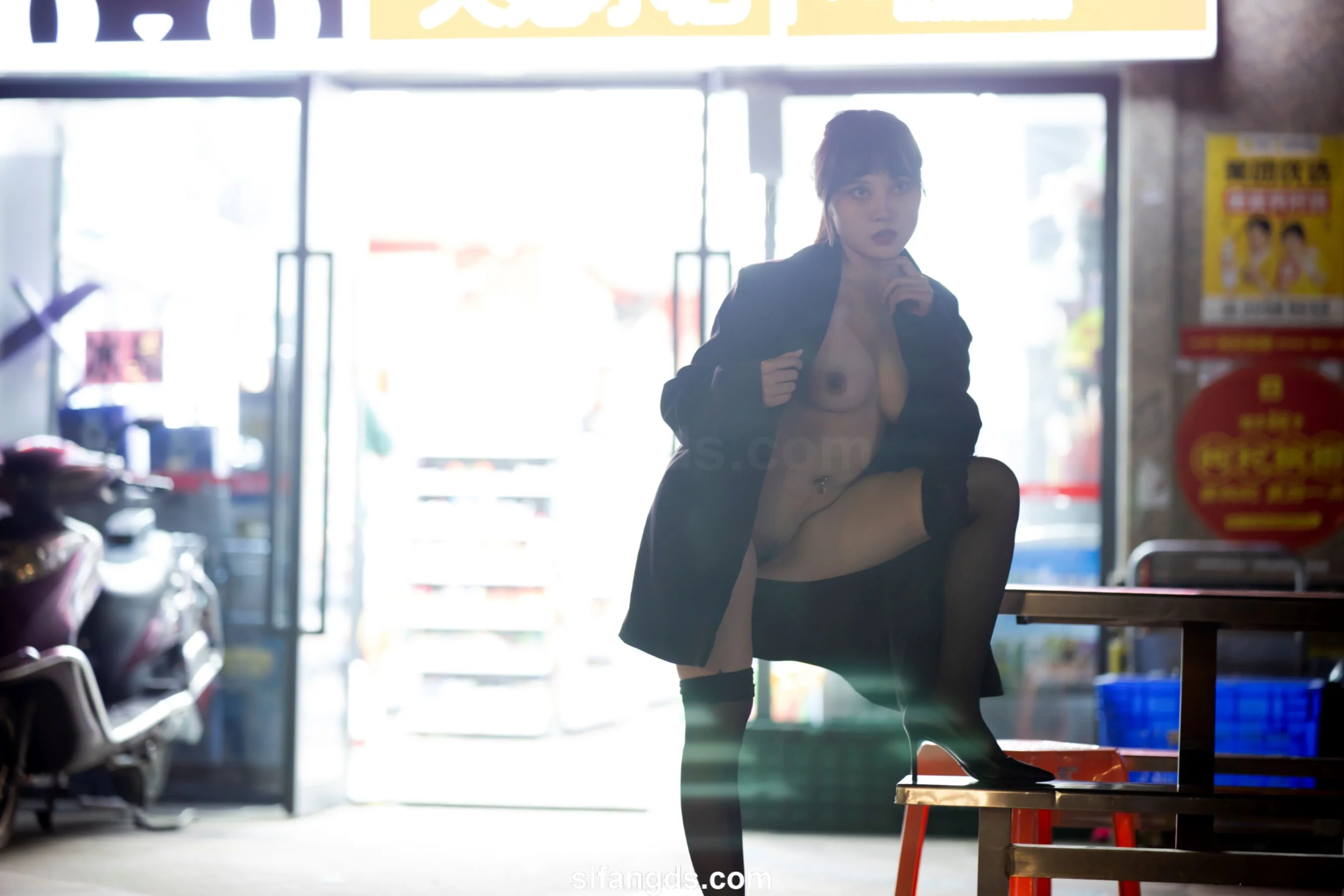 国模静茹大尺度人体私拍套图 - Photo 245