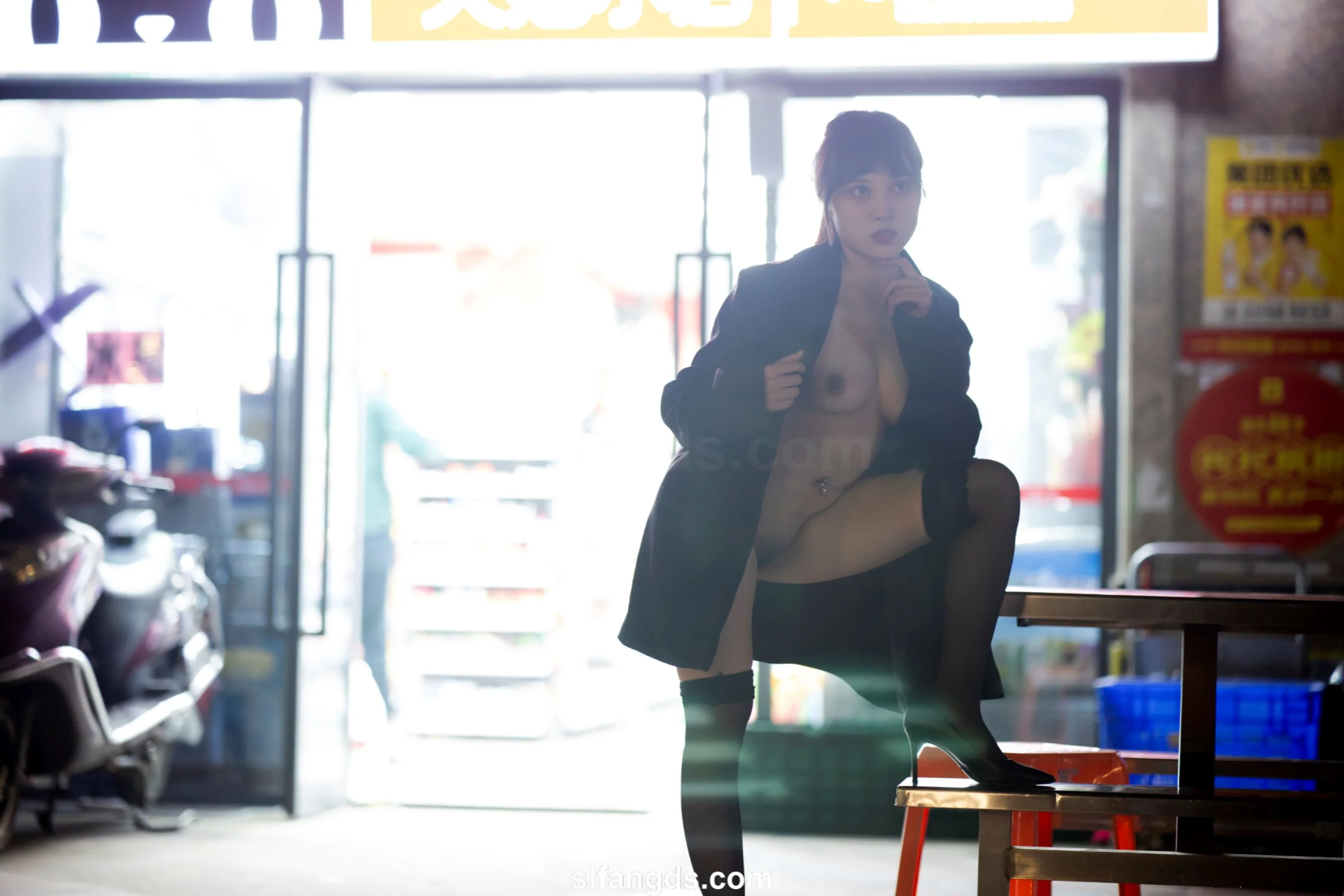 国模静茹大尺度人体私拍套图 - Photo 246