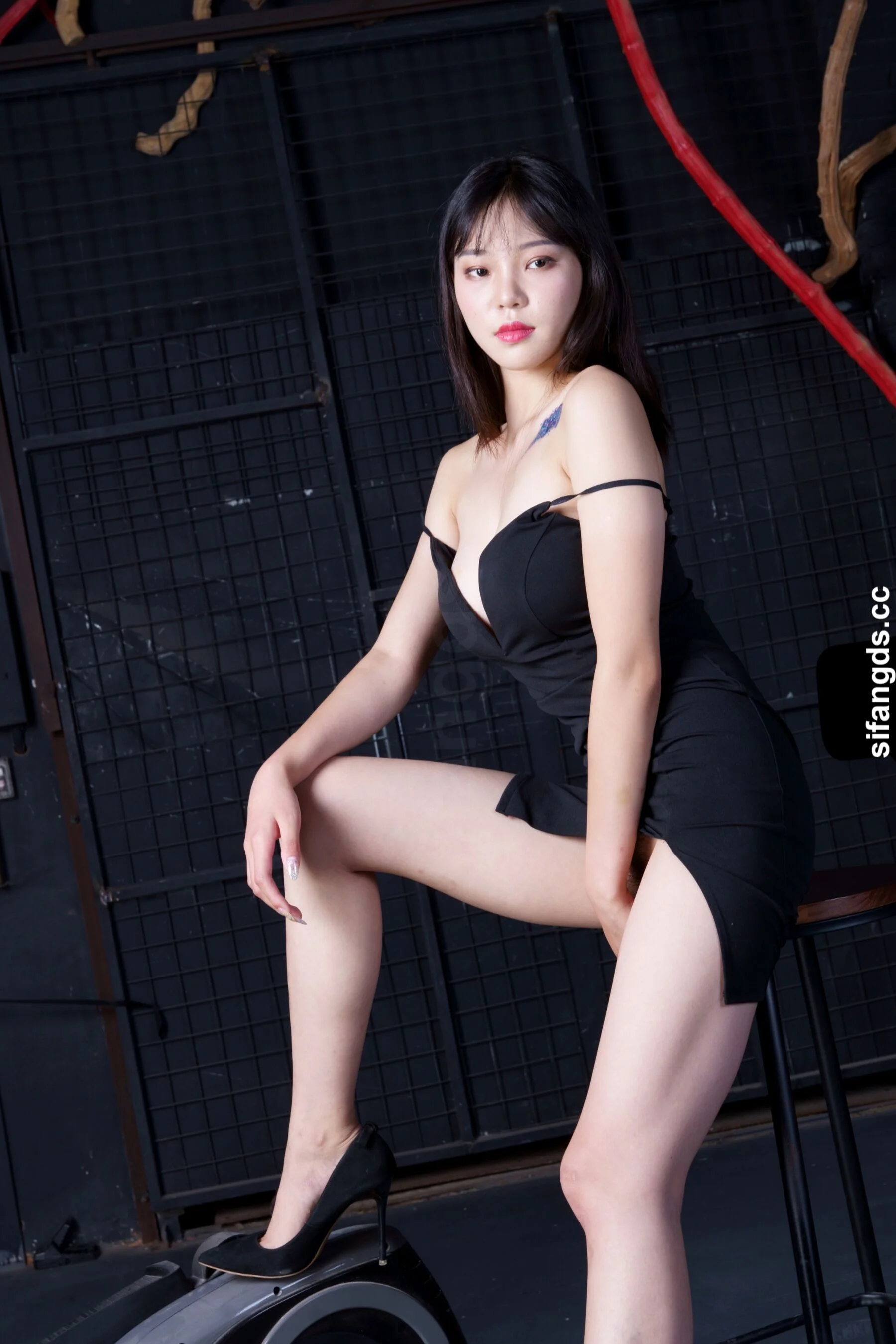 国模杨雪欣大尺度人体私拍套图 - Photo 226