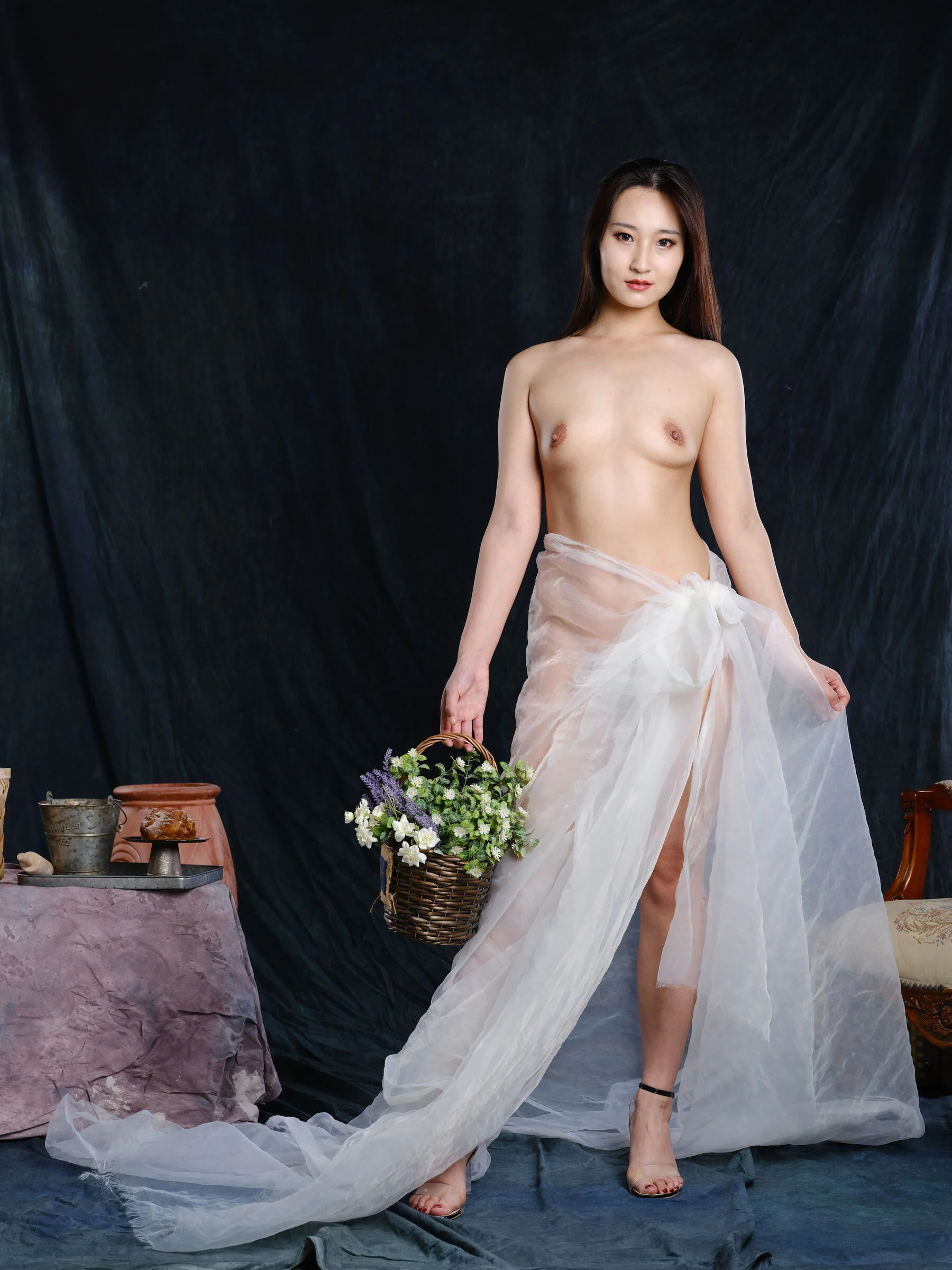 国模康康大尺度人体私拍套图 - Photo 356