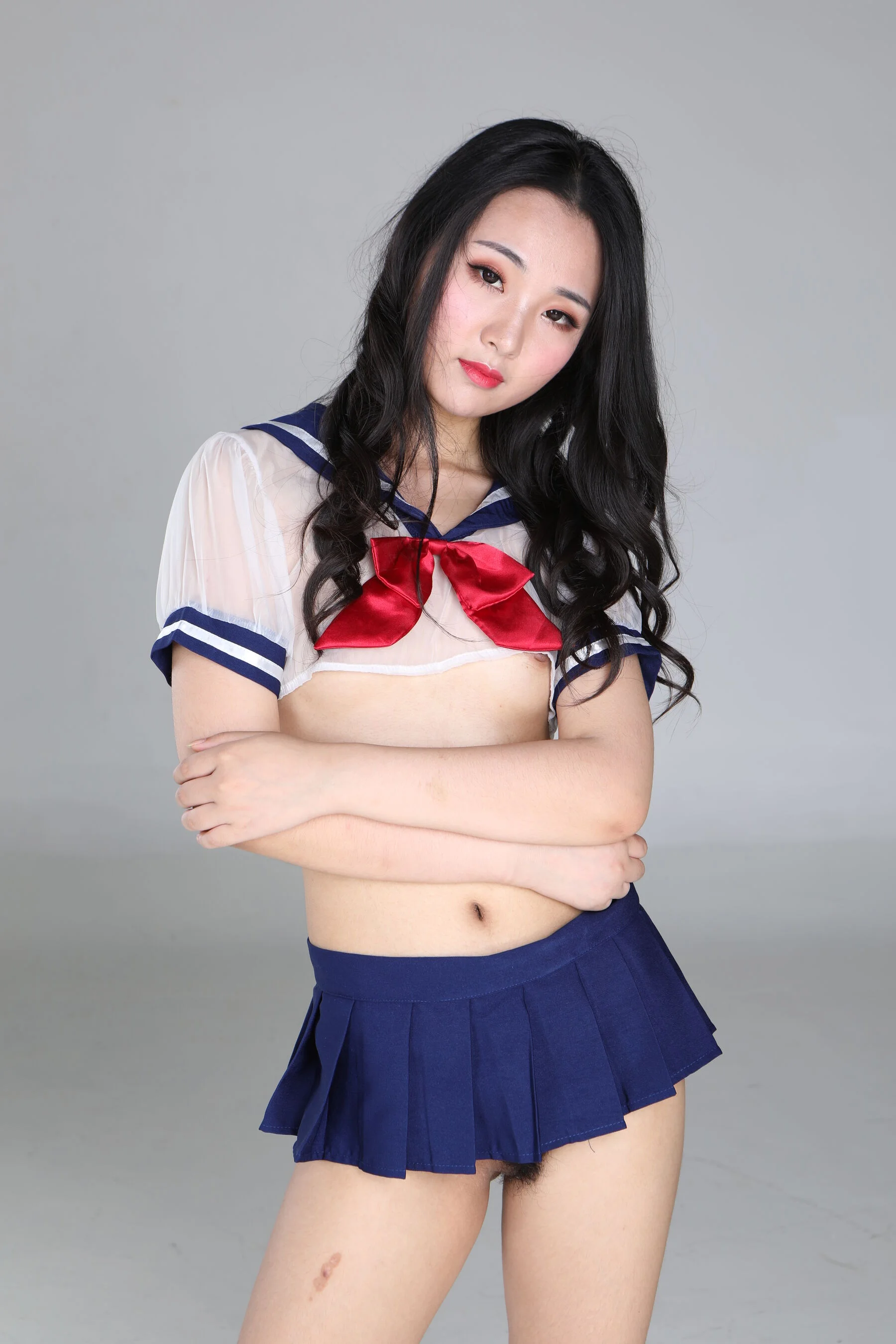 国模冉冉（周雪婷、阳阳）大尺度人体私拍套图 - Photo 81