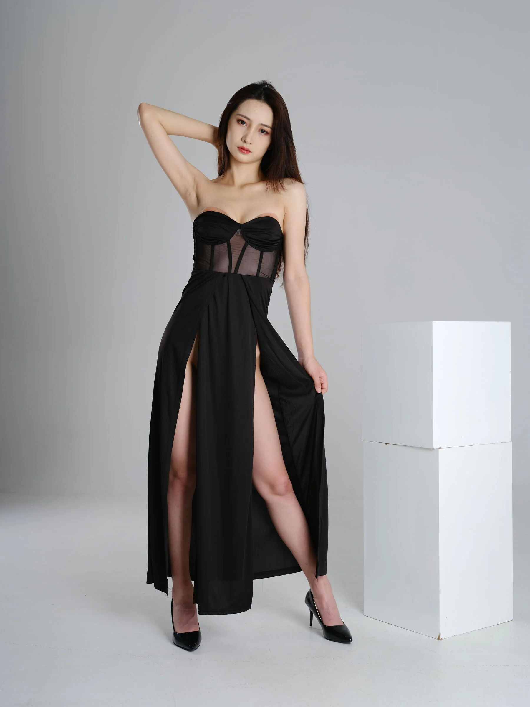 国模李语欣（李雨欣）大尺度人体私拍套图 - Photo 61