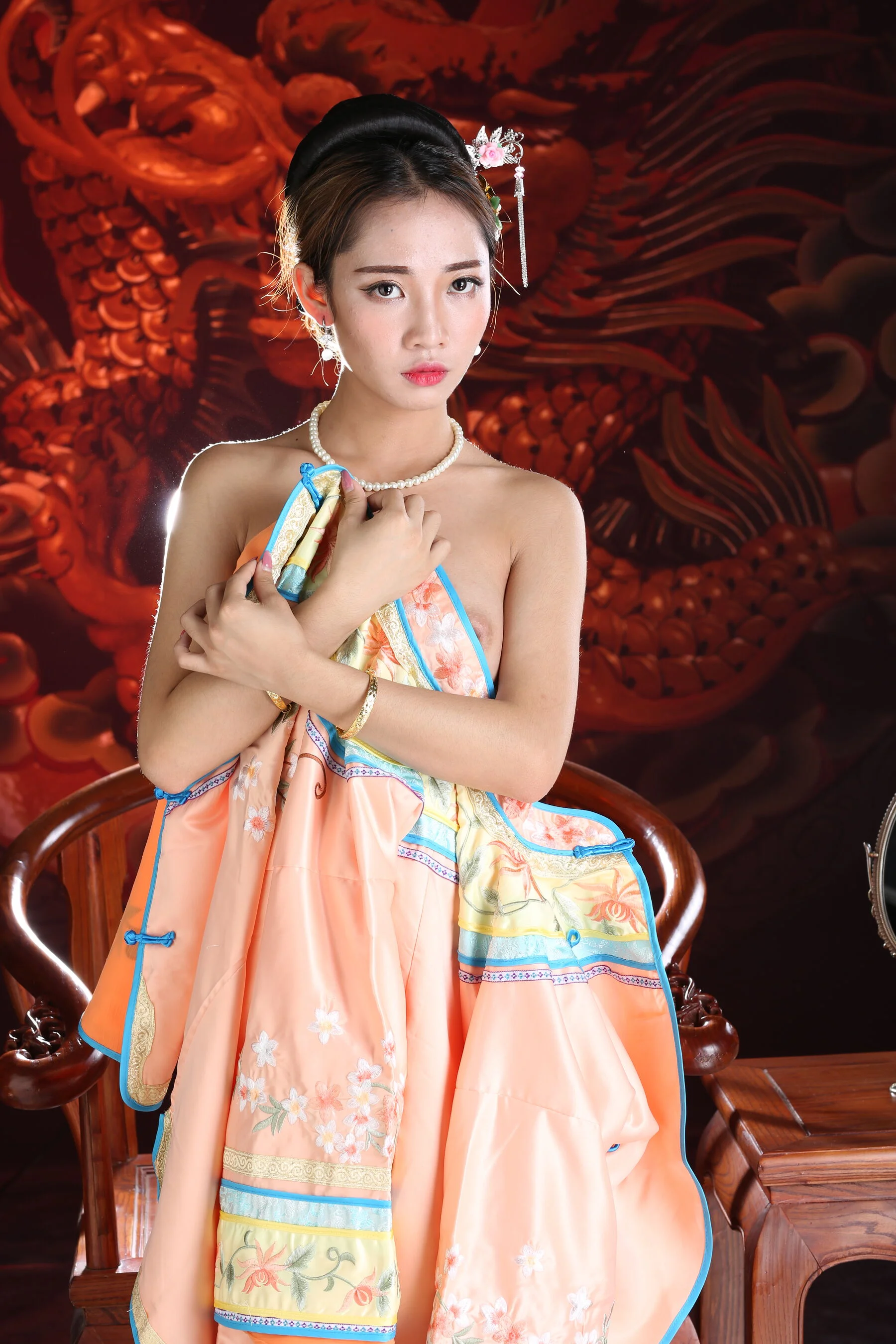 国模安娜大尺度人体私拍套图 - Photo 291