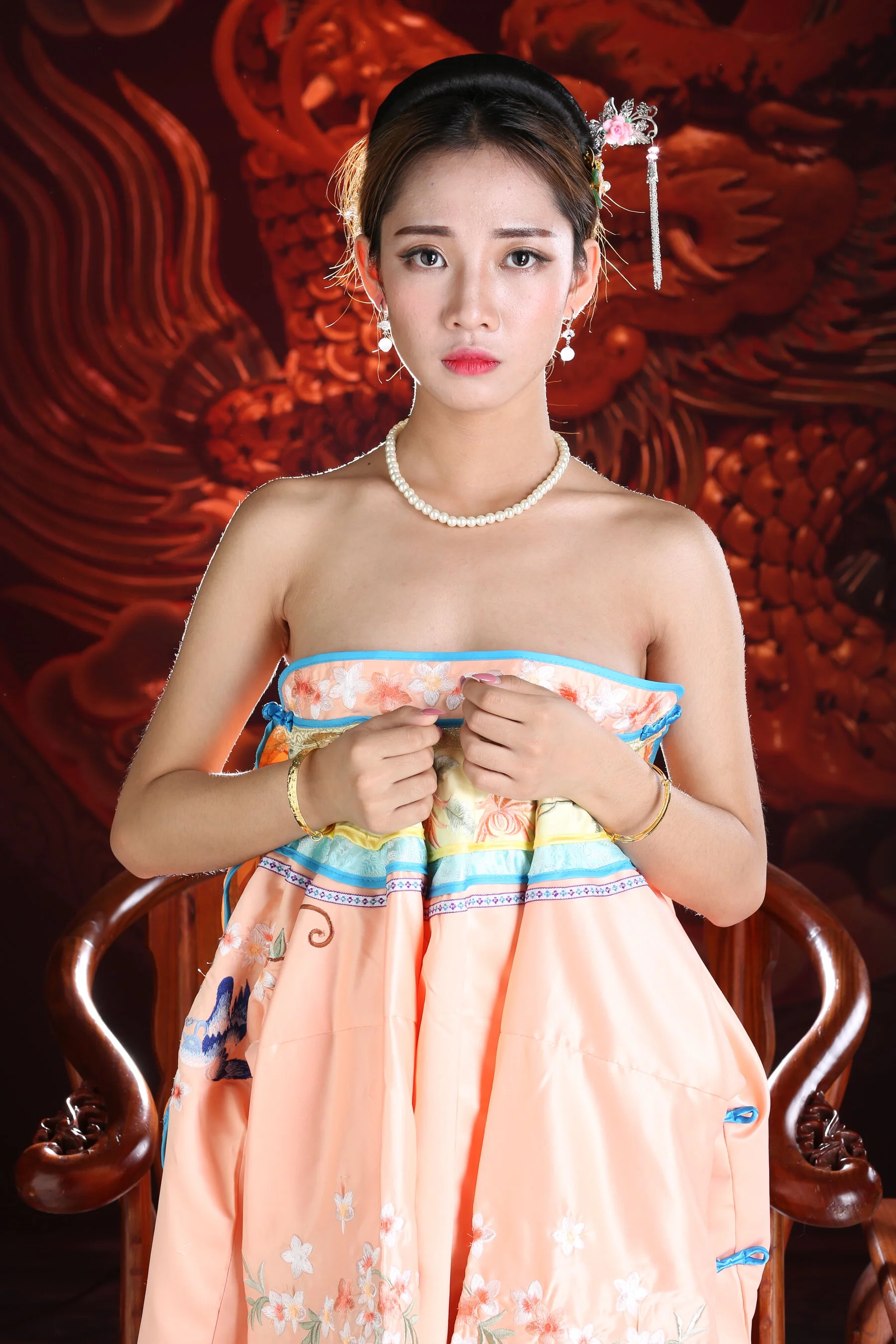 国模安娜大尺度人体私拍套图 - Photo 296