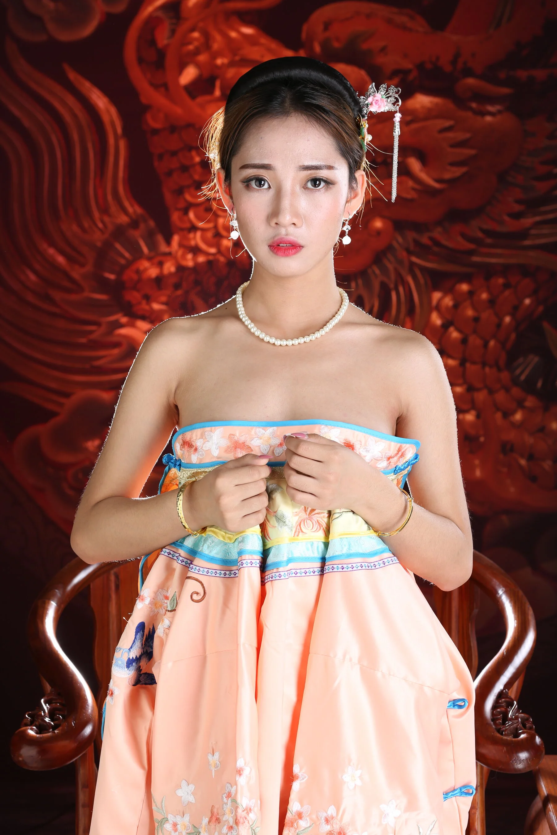 国模安娜大尺度人体私拍套图 - Photo 297