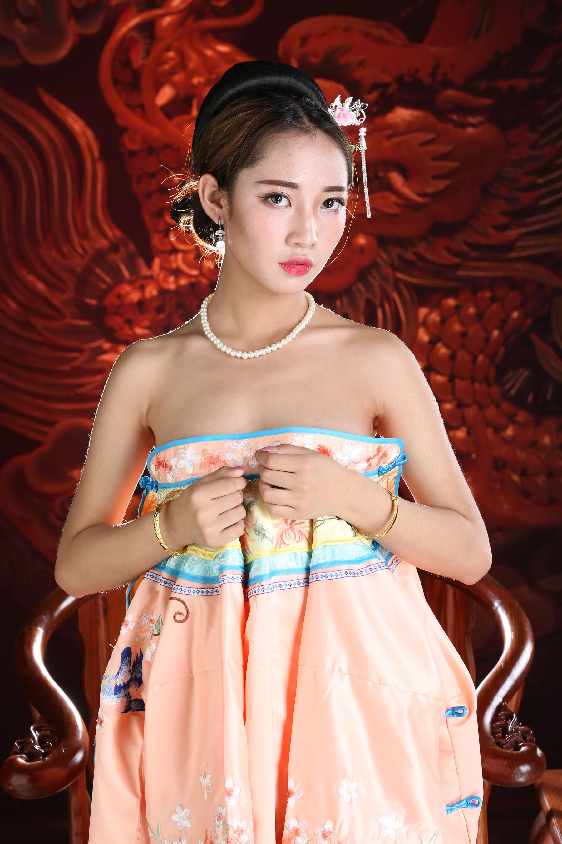 国模安娜大尺度人体私拍套图 - Photo 299