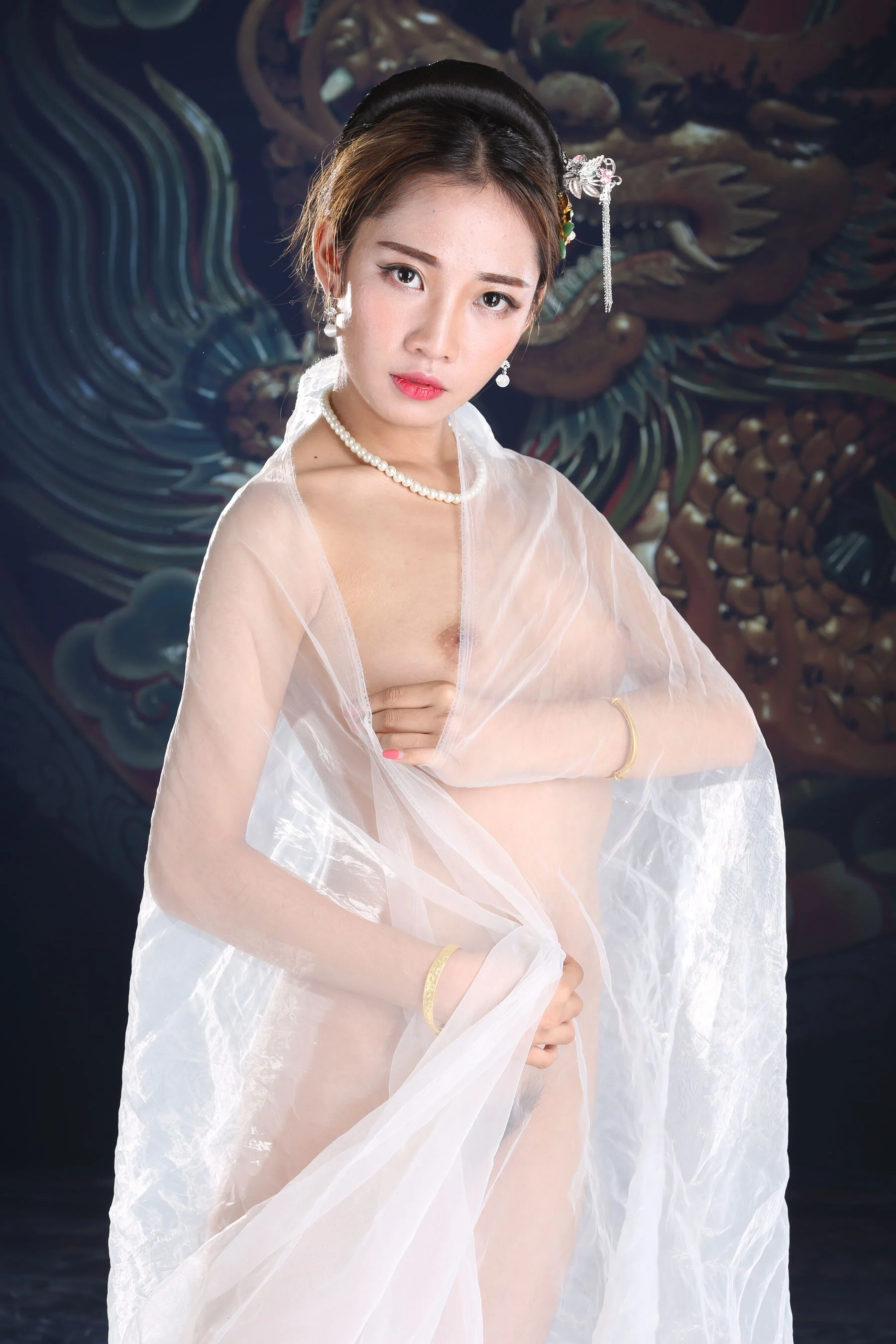 国模安娜大尺度人体私拍套图 - Photo 494