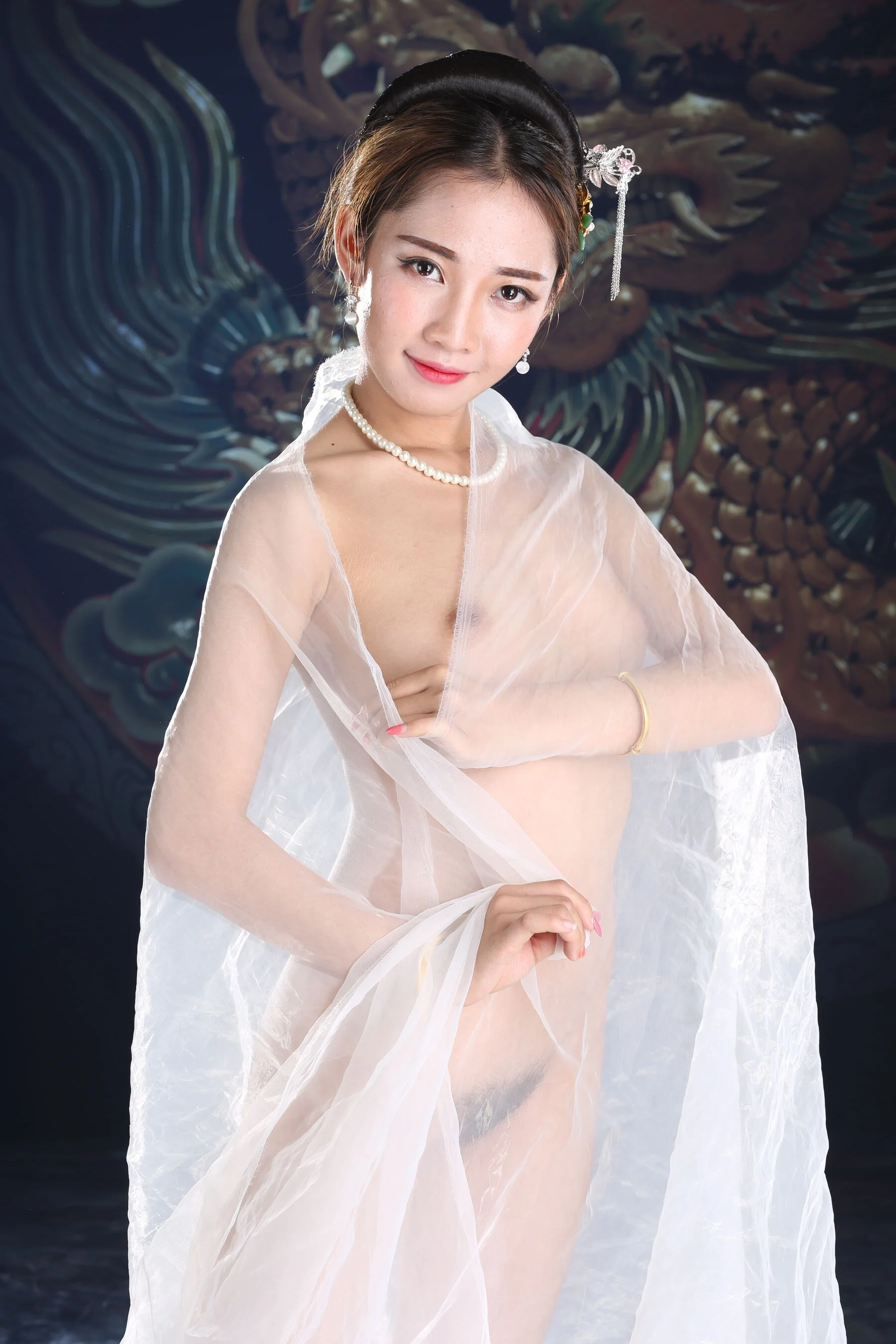 国模安娜大尺度人体私拍套图 - Photo 496