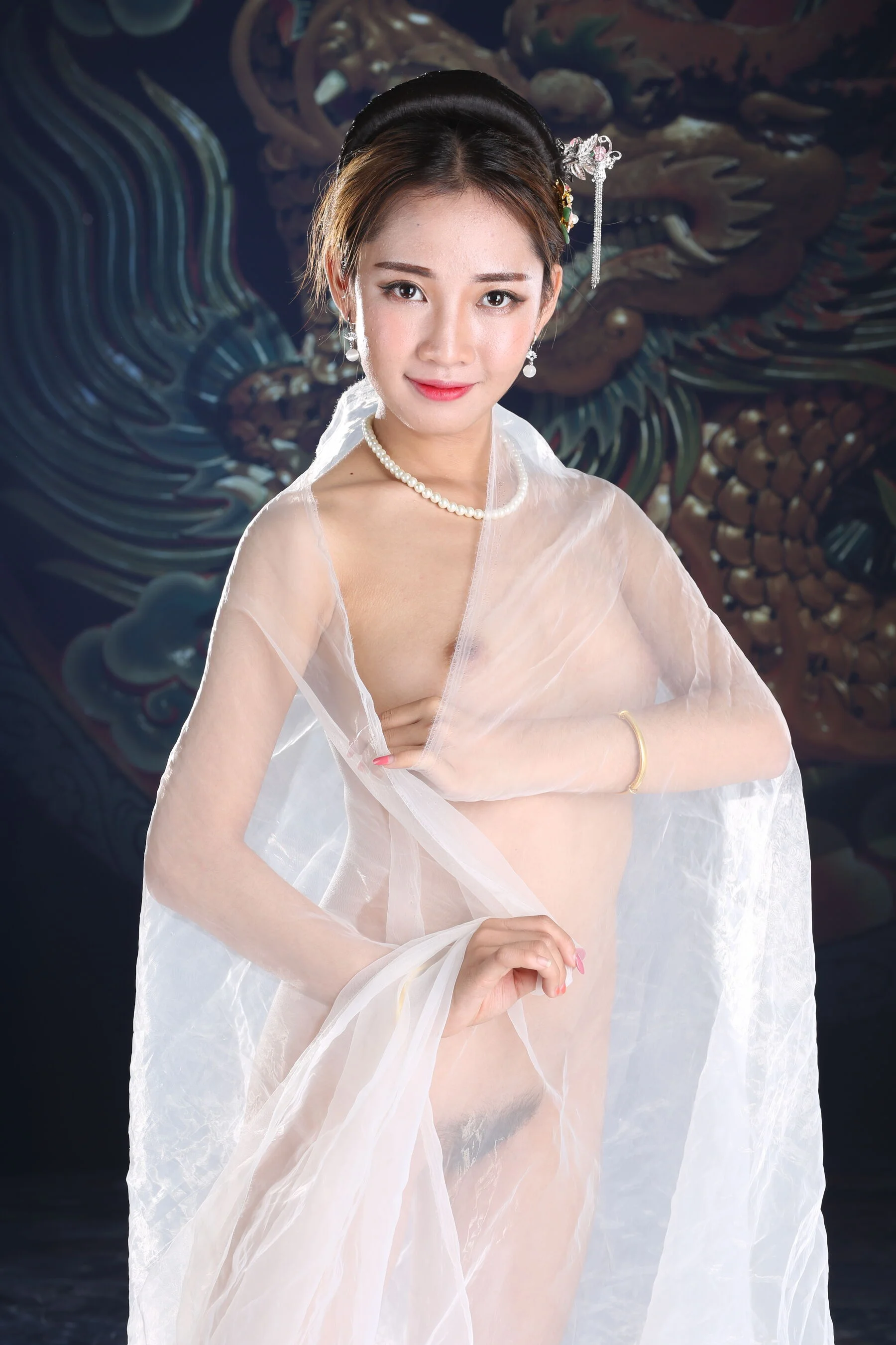 国模安娜大尺度人体私拍套图 - Photo 497