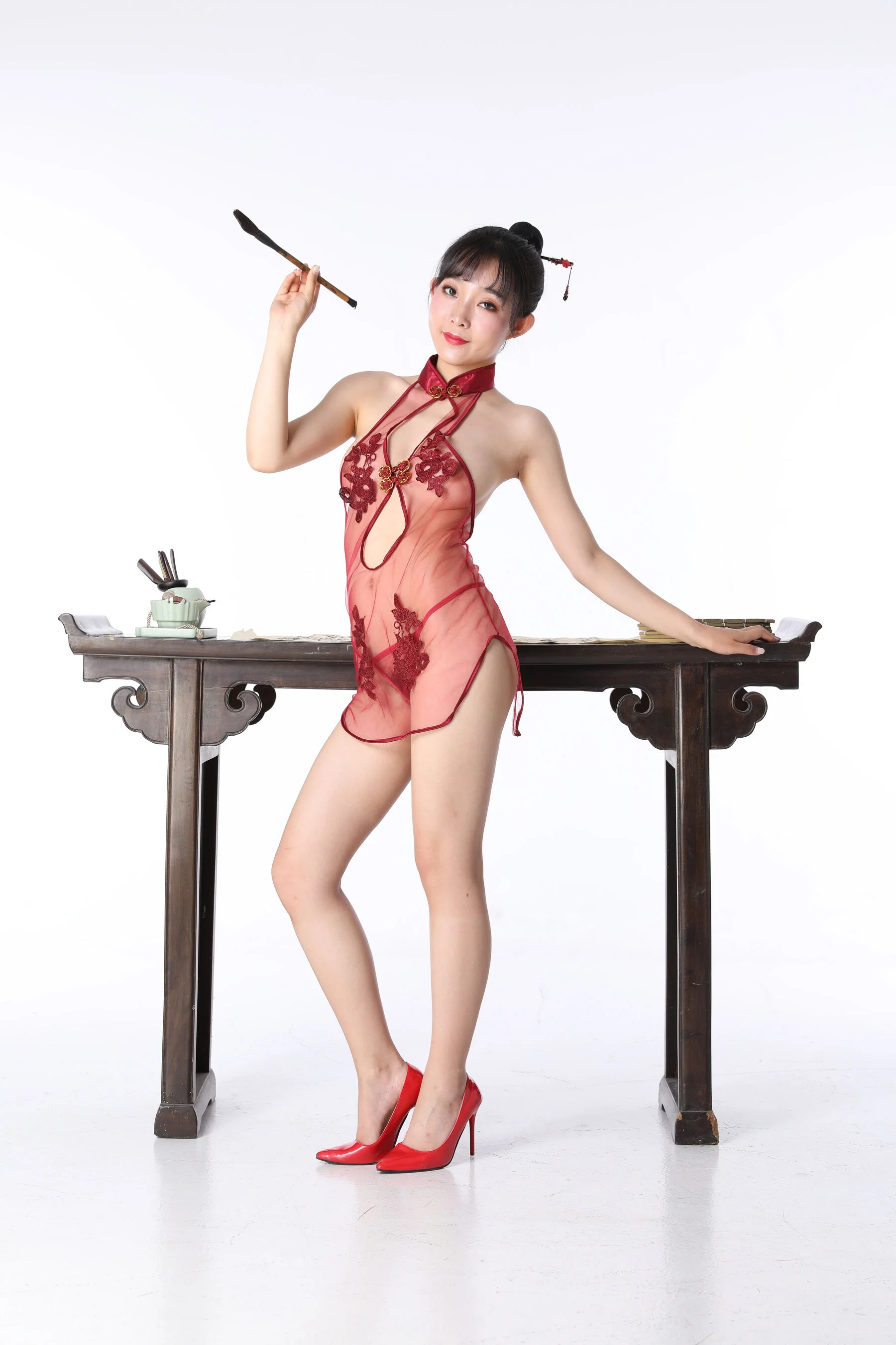 国模宁宁大尺度人体私拍套图 - Photo 104