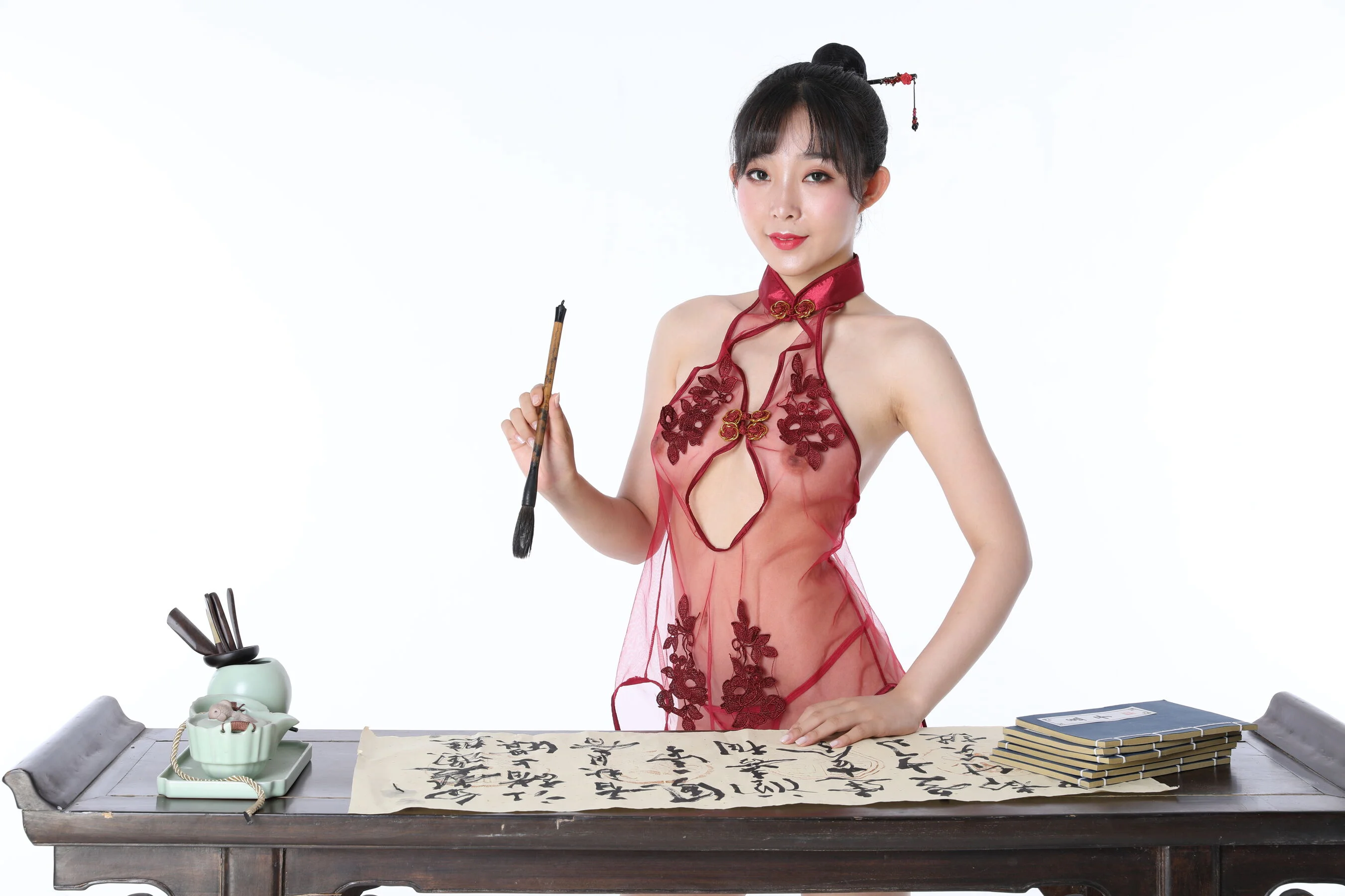 国模宁宁大尺度人体私拍套图 - Photo 156