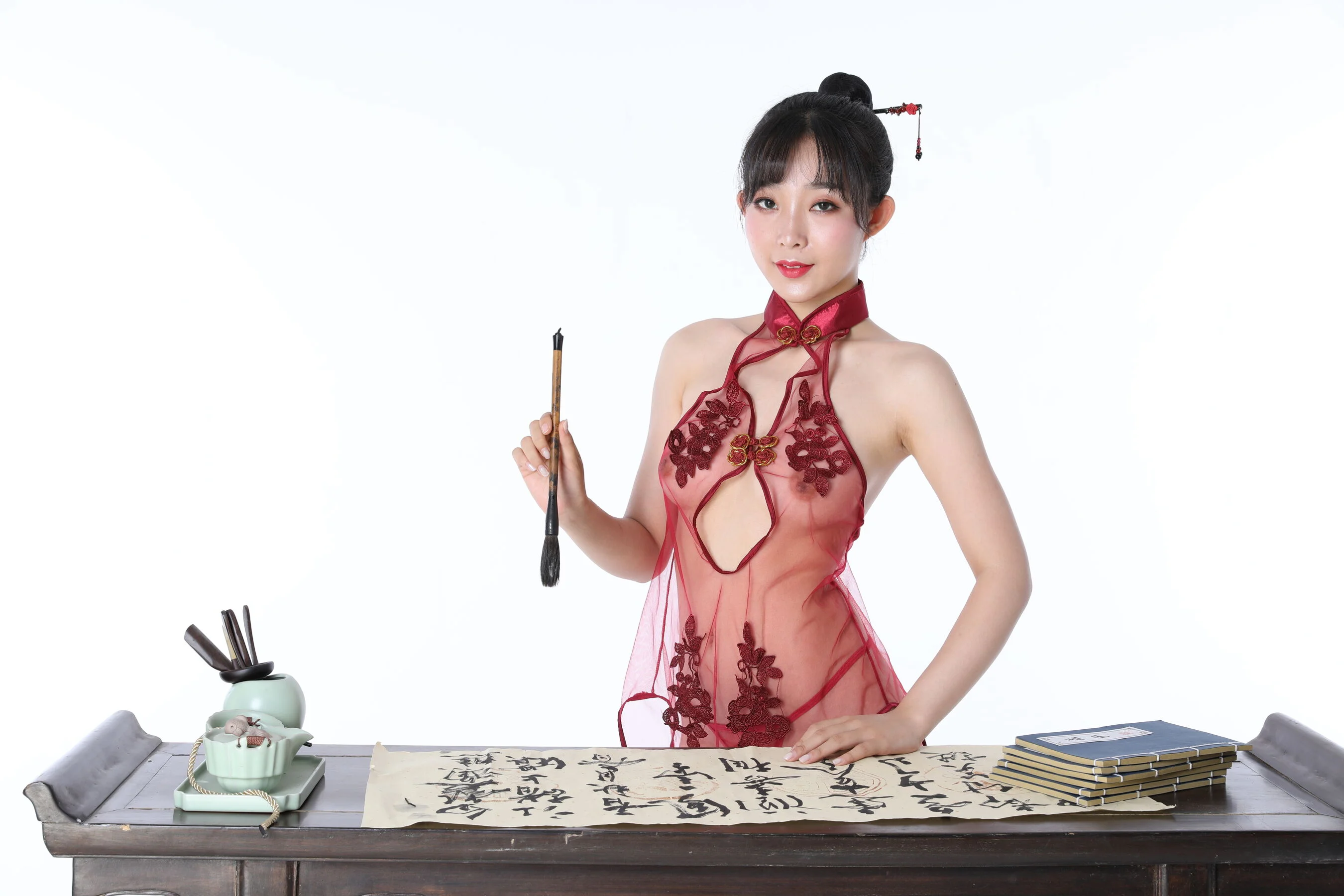 国模宁宁大尺度人体私拍套图 - Photo 157