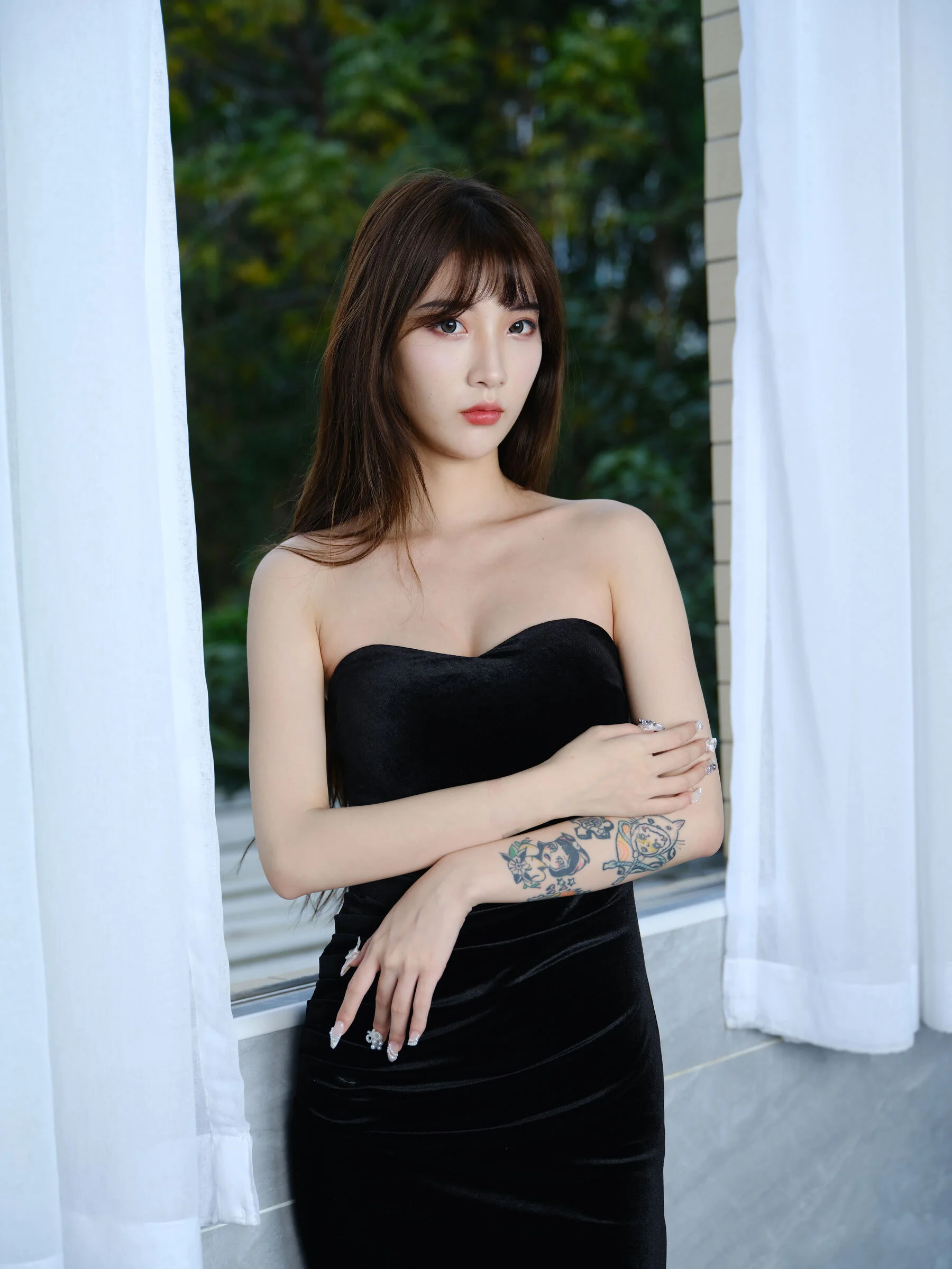 国模白雪（佳菲）大尺度人体私拍套图 - Photo 25