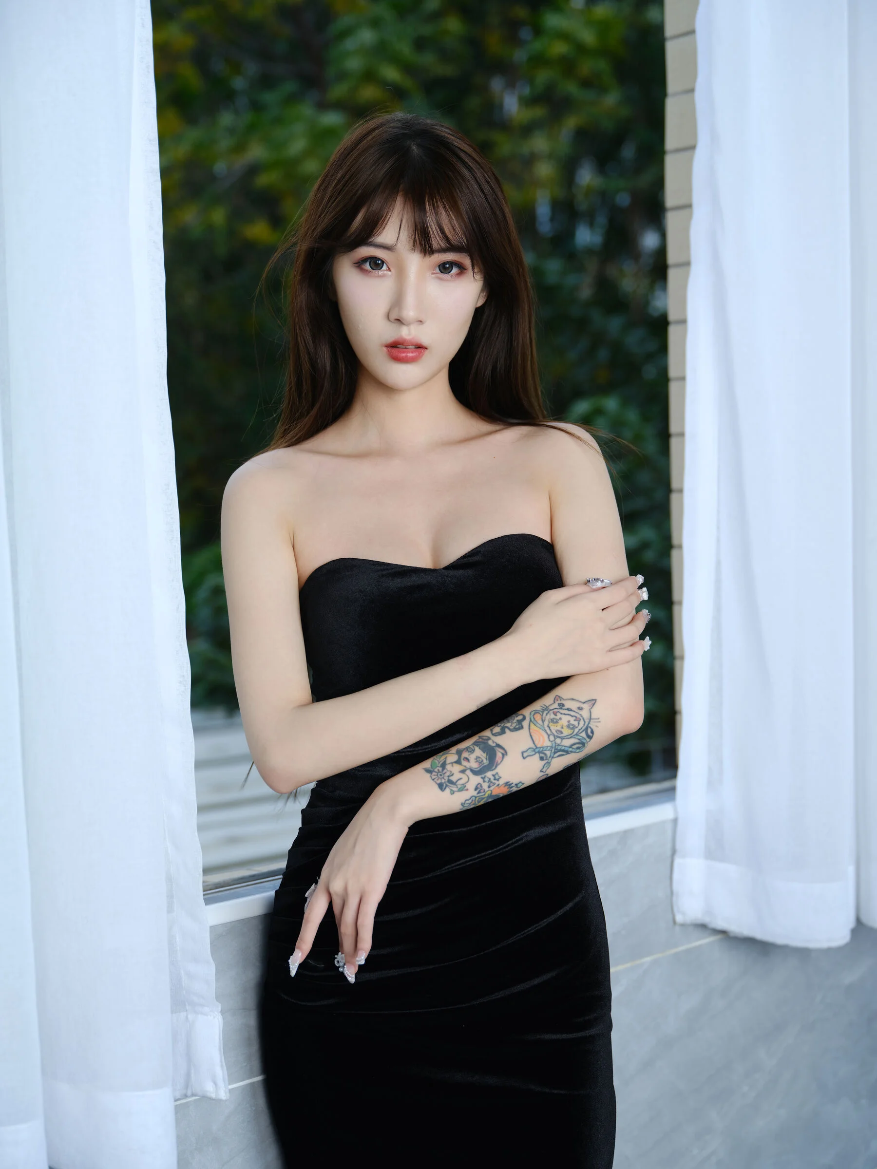 国模白雪（佳菲）大尺度人体私拍套图 - Photo 28