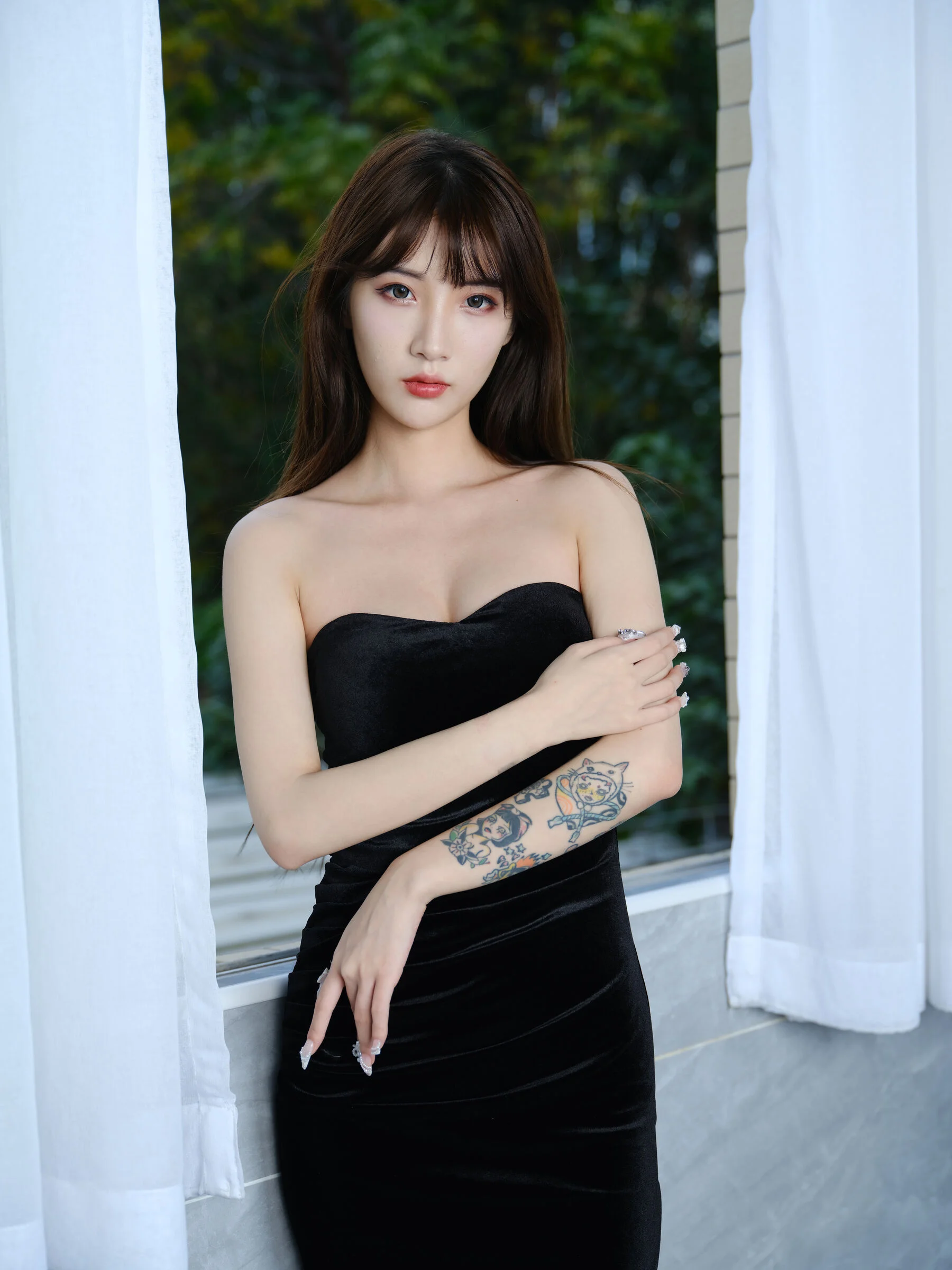 国模白雪（佳菲）大尺度人体私拍套图 - Photo 29