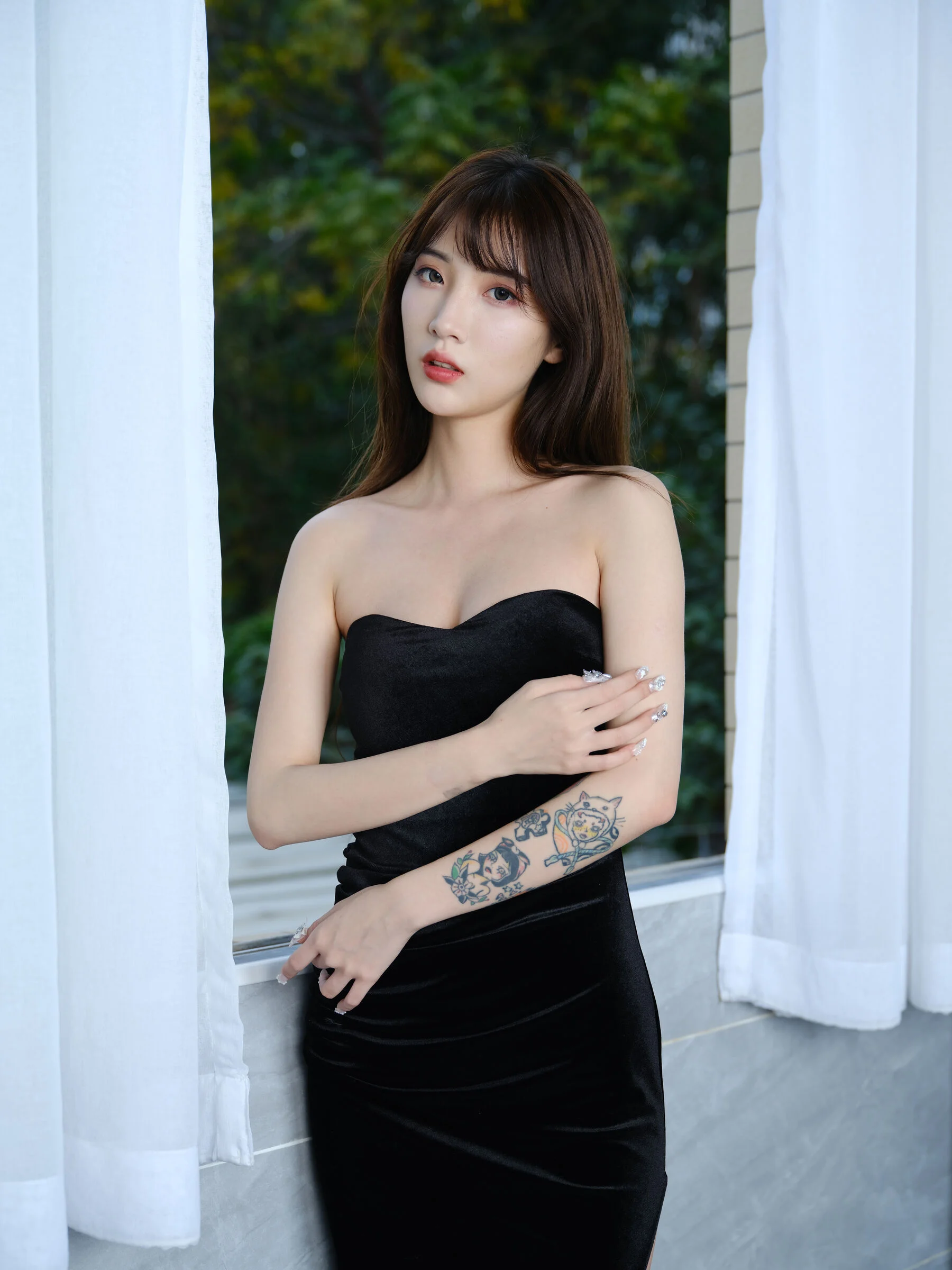 国模白雪（佳菲）大尺度人体私拍套图 - Photo 37