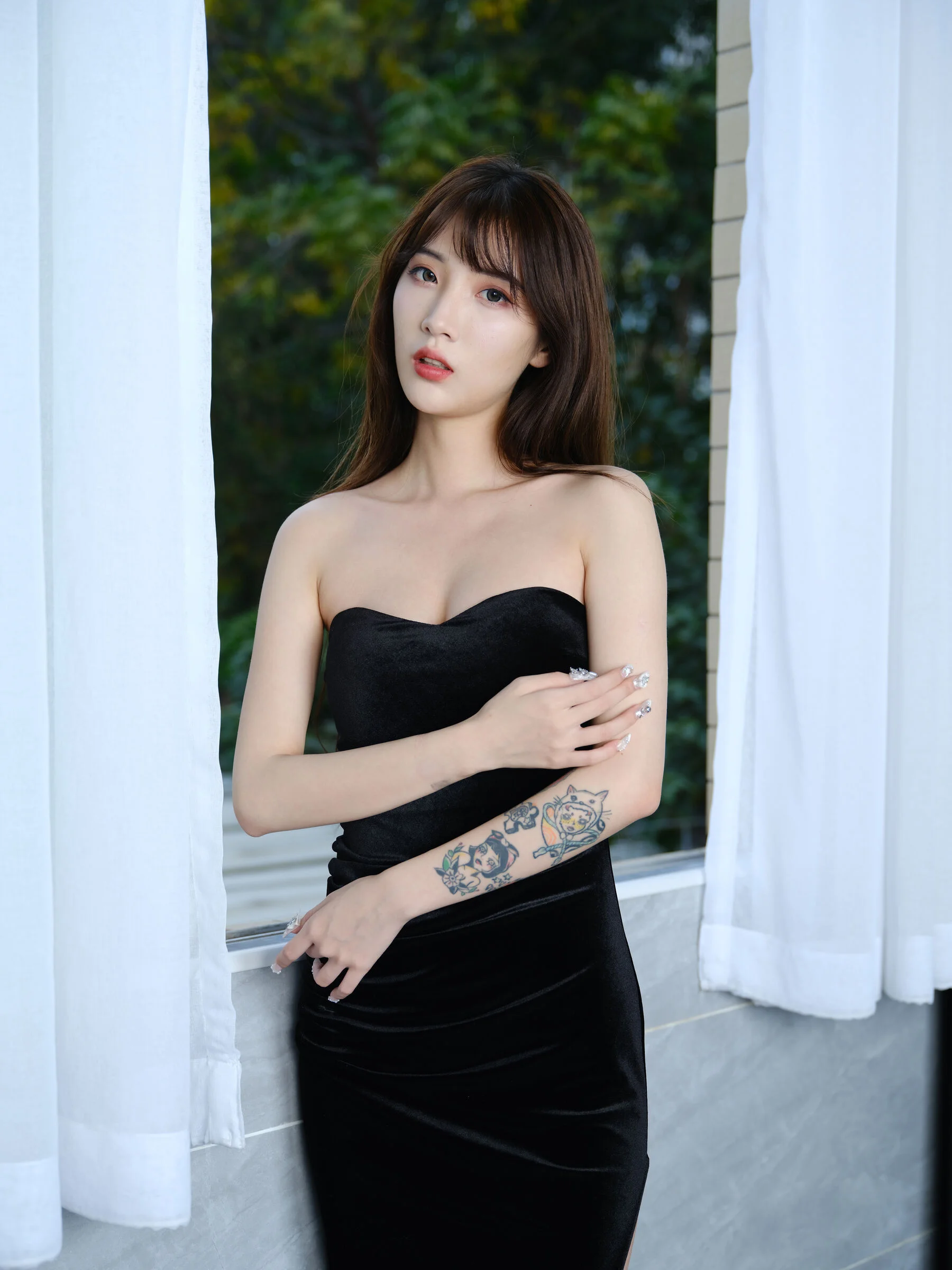 国模白雪（佳菲）大尺度人体私拍套图 - Photo 38