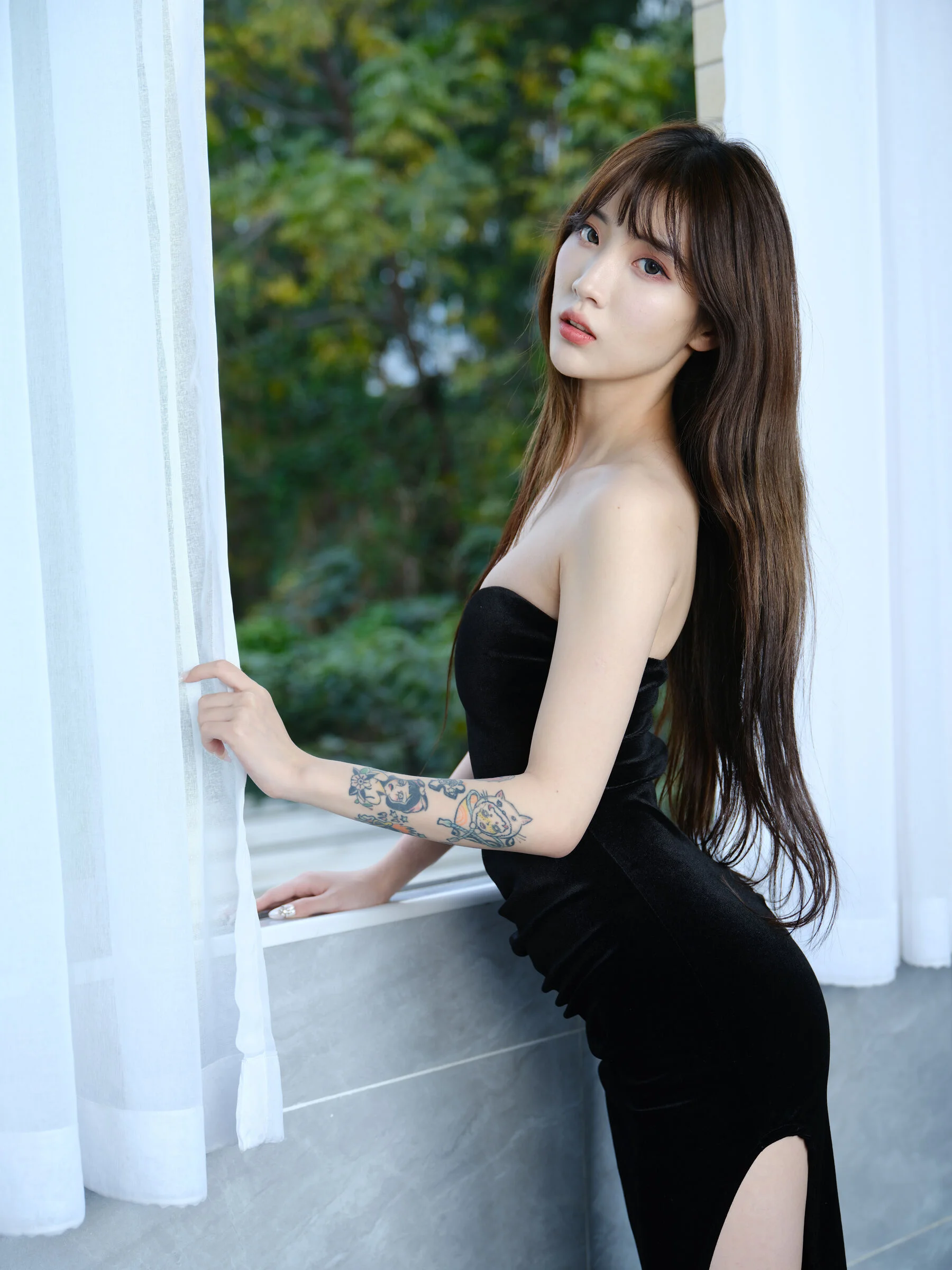 国模白雪（佳菲）大尺度人体私拍套图 - Photo 50