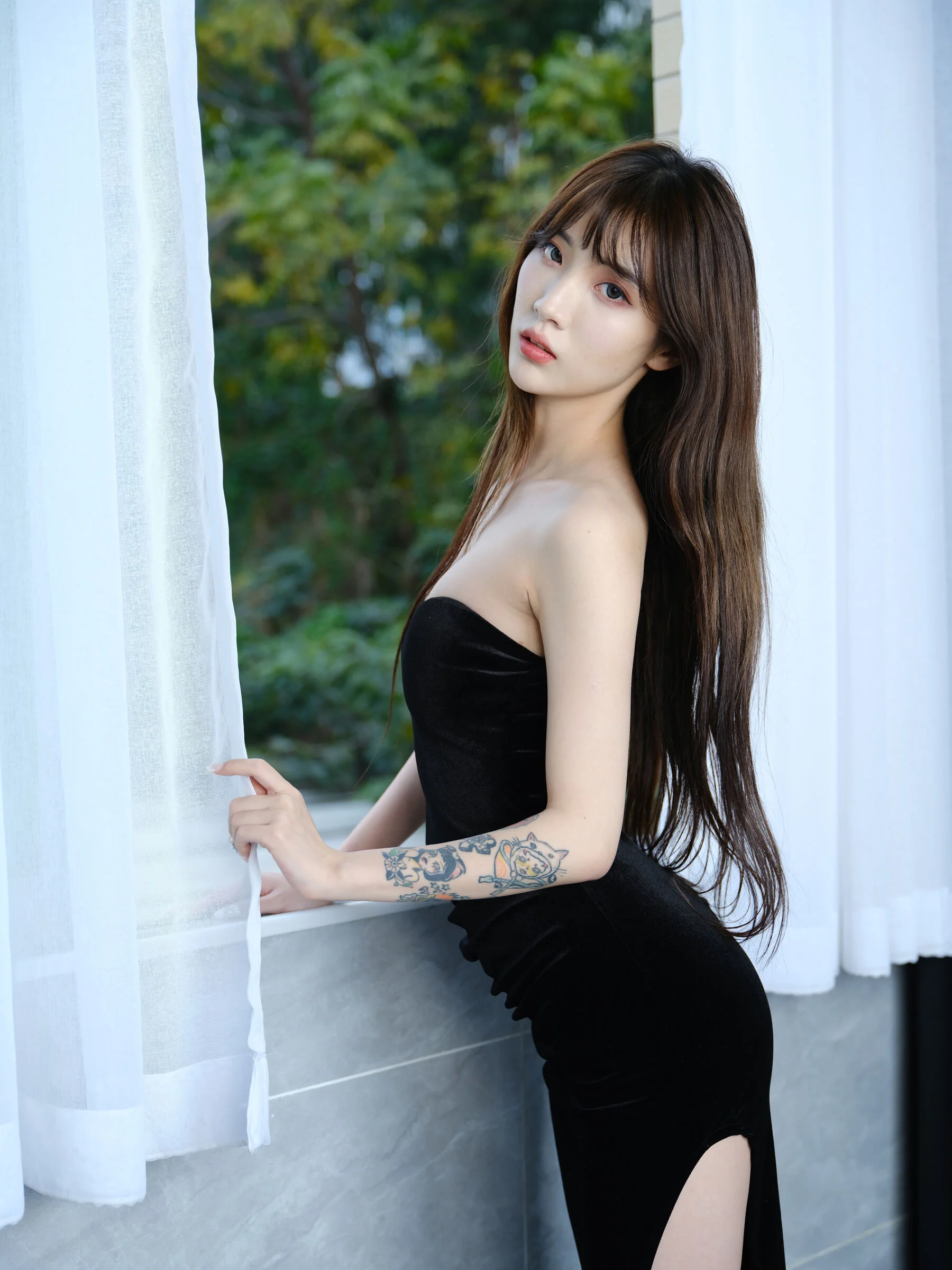 国模白雪（佳菲）大尺度人体私拍套图 - Photo 54