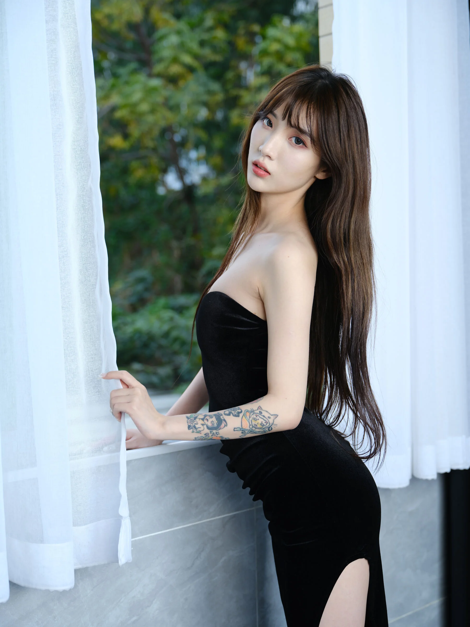 国模白雪（佳菲）大尺度人体私拍套图 - Photo 55