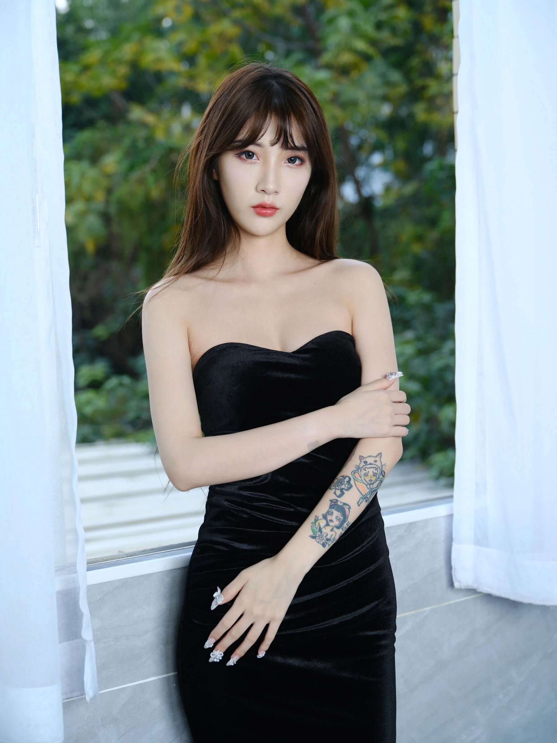 国模白雪（佳菲）大尺度人体私拍套图 - Photo 60