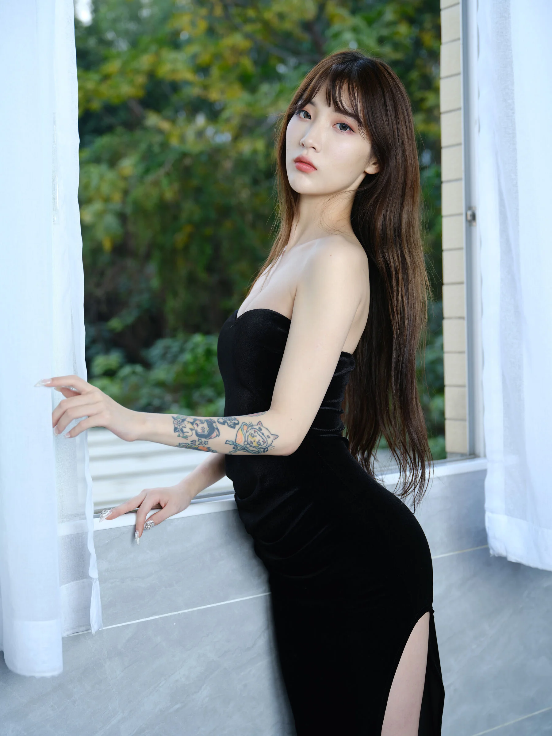 国模白雪（佳菲）大尺度人体私拍套图 - Photo 73