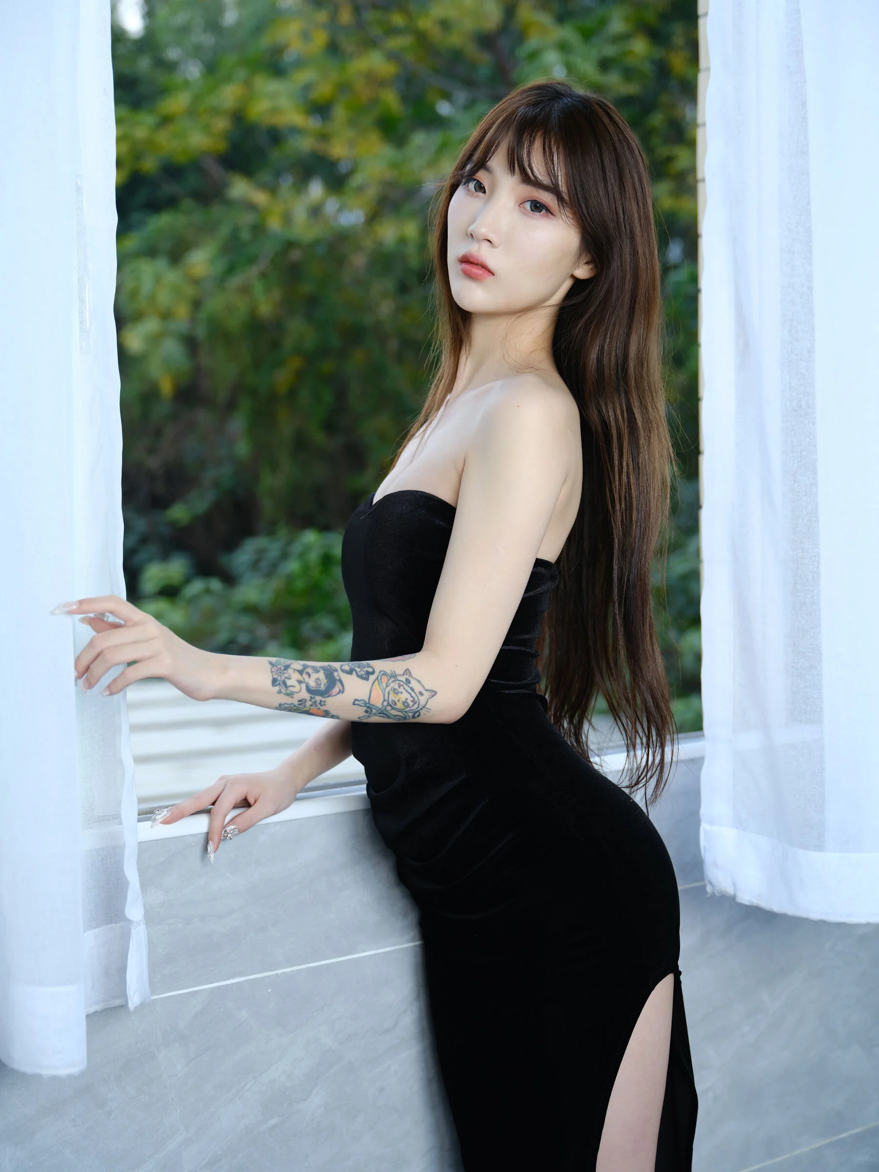 国模白雪（佳菲）大尺度人体私拍套图 - Photo 74