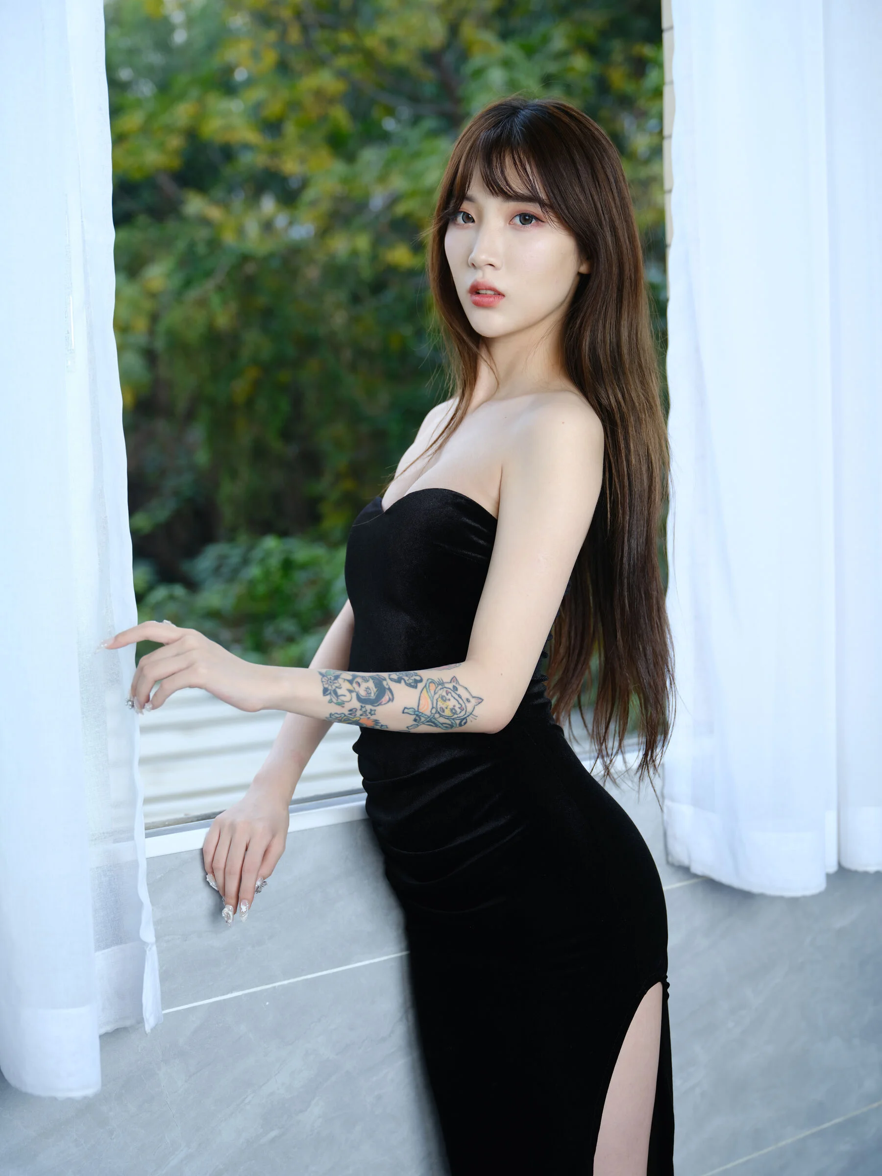 国模白雪（佳菲）大尺度人体私拍套图 - Photo 78