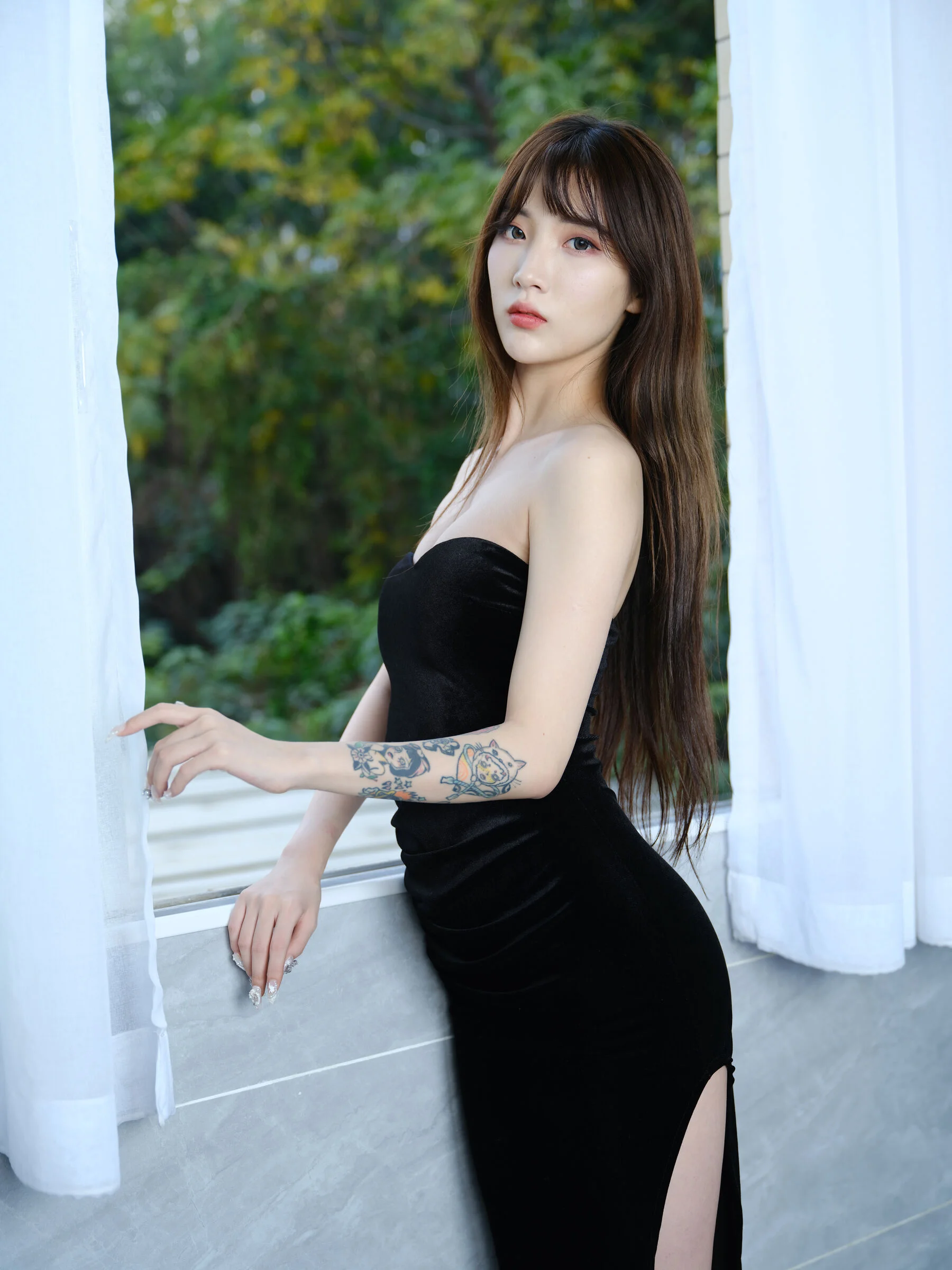 国模白雪（佳菲）大尺度人体私拍套图 - Photo 79