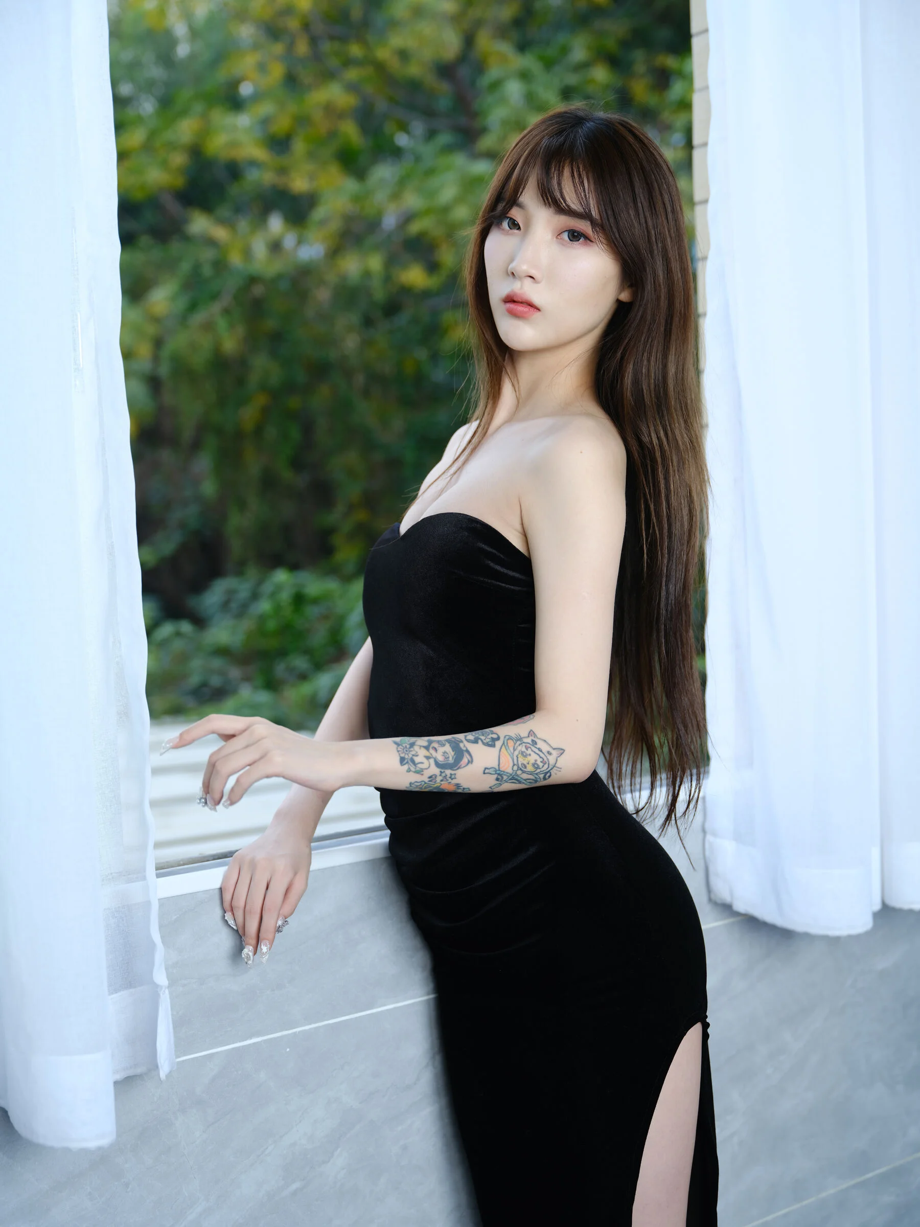 国模白雪（佳菲）大尺度人体私拍套图 - Photo 80