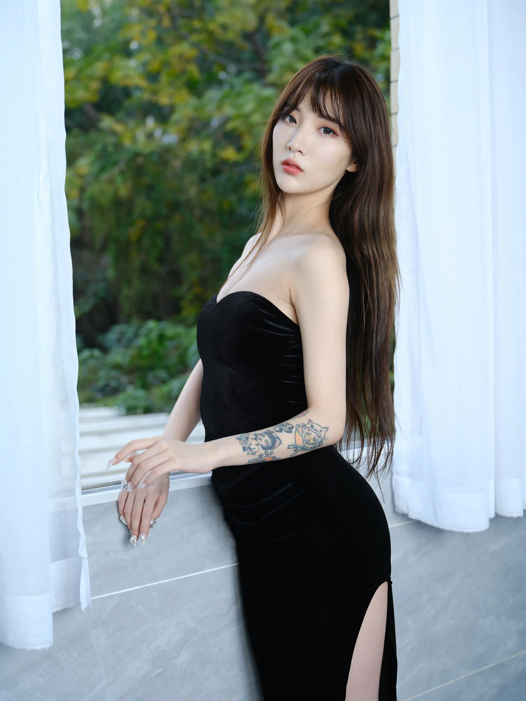 国模白雪（佳菲）大尺度人体私拍套图 - Photo 83