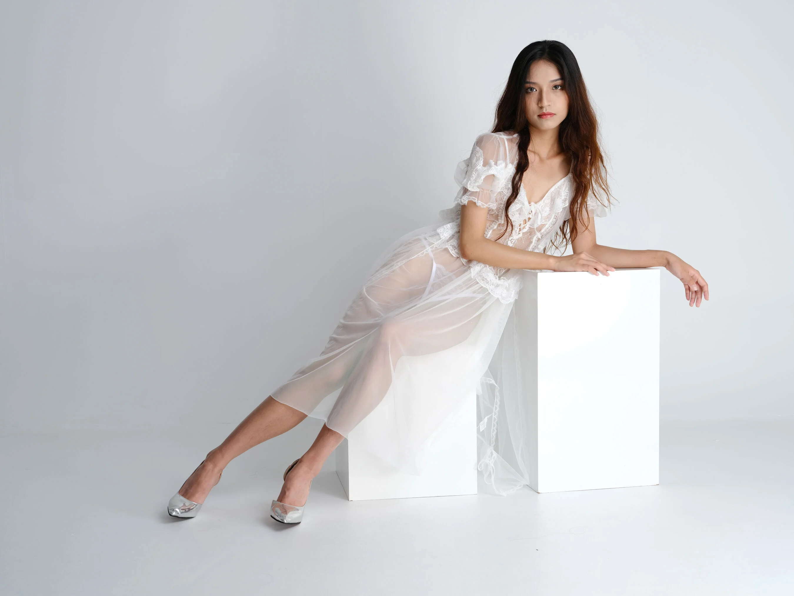 国模美溪（美曦）大尺度人体私拍套图 - Photo 19