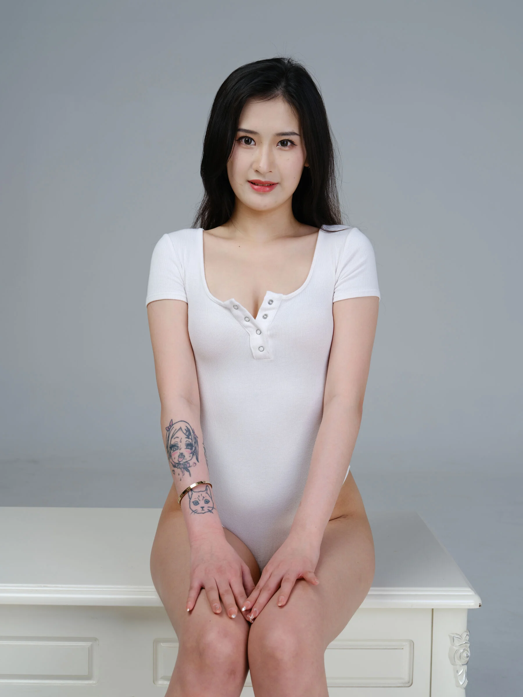 国模嘉欣大尺度人体私拍套图 - Photo 313