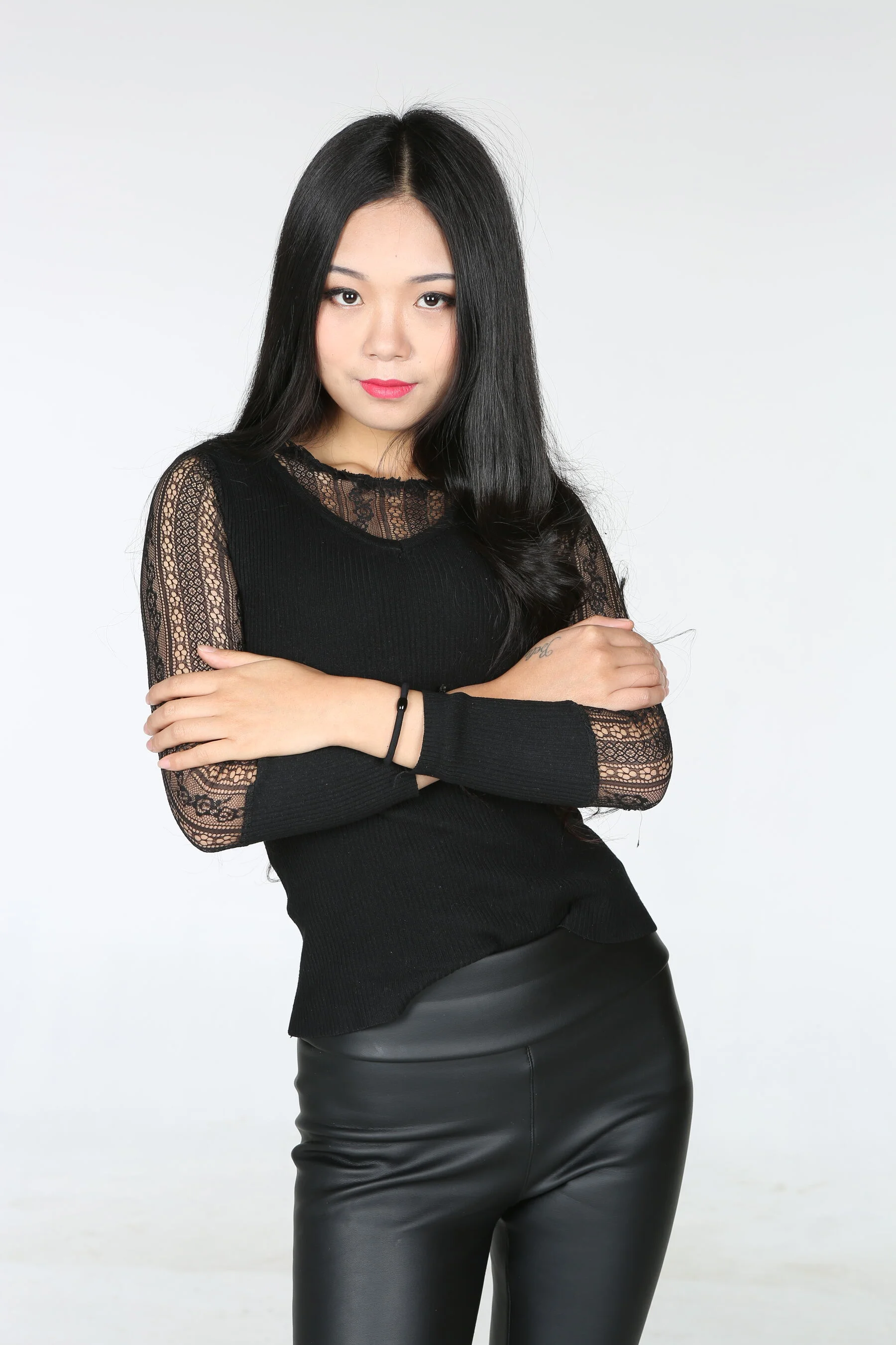 国模梦佳大尺度人体私拍套图 - Photo 35