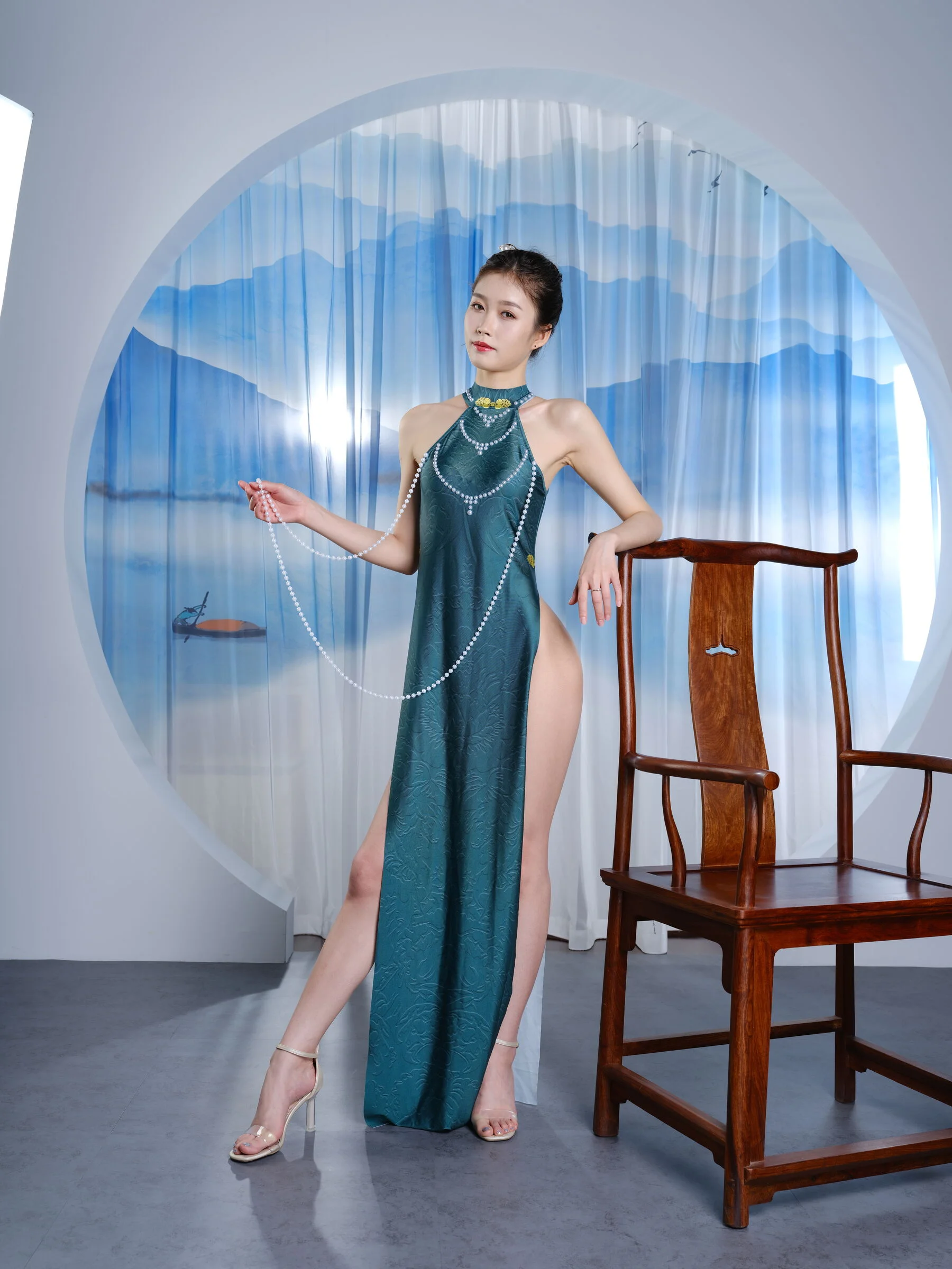 国模小悠大尺度人体私拍套图 - Photo 58