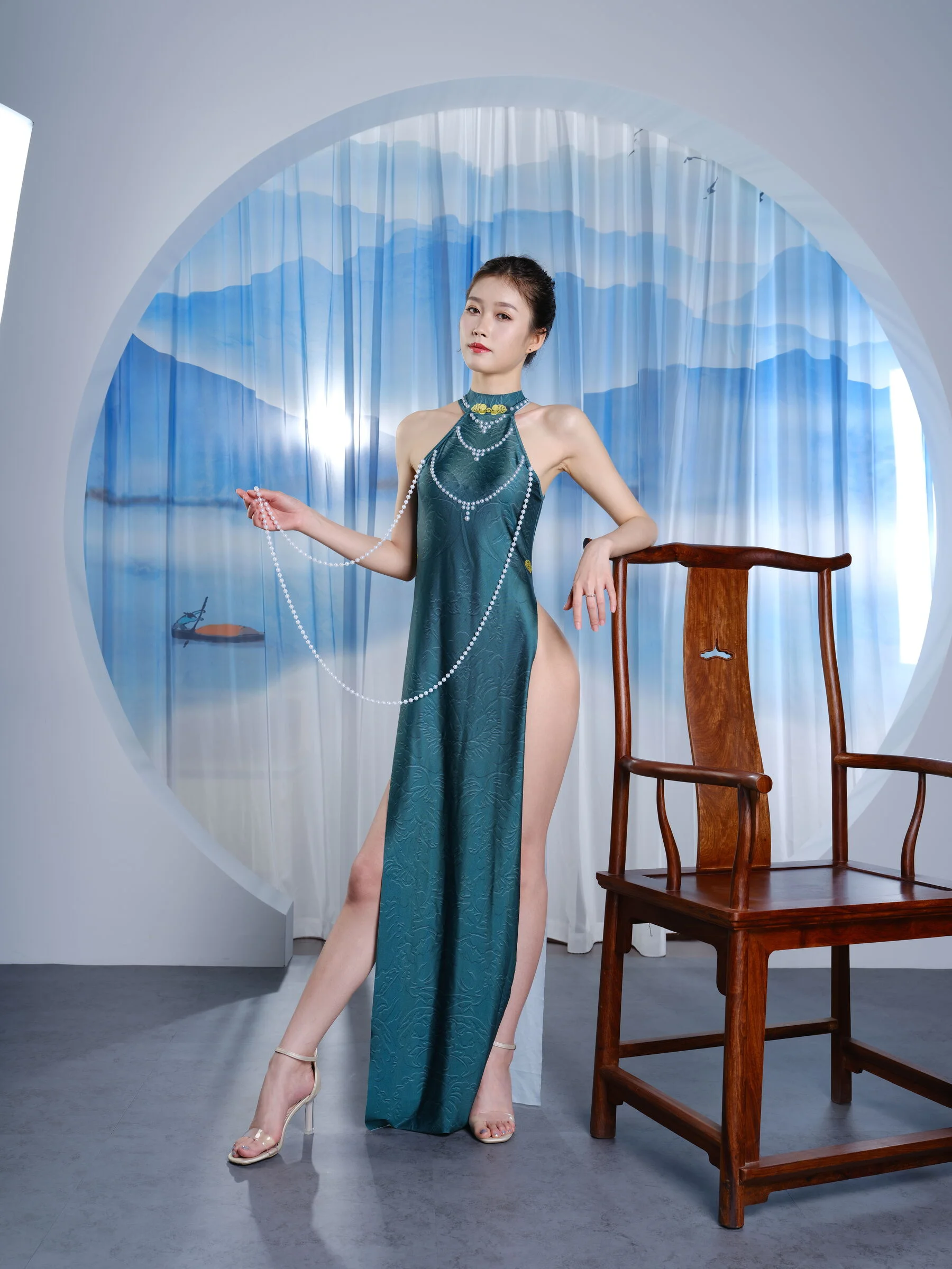 国模小悠大尺度人体私拍套图 - Photo 59