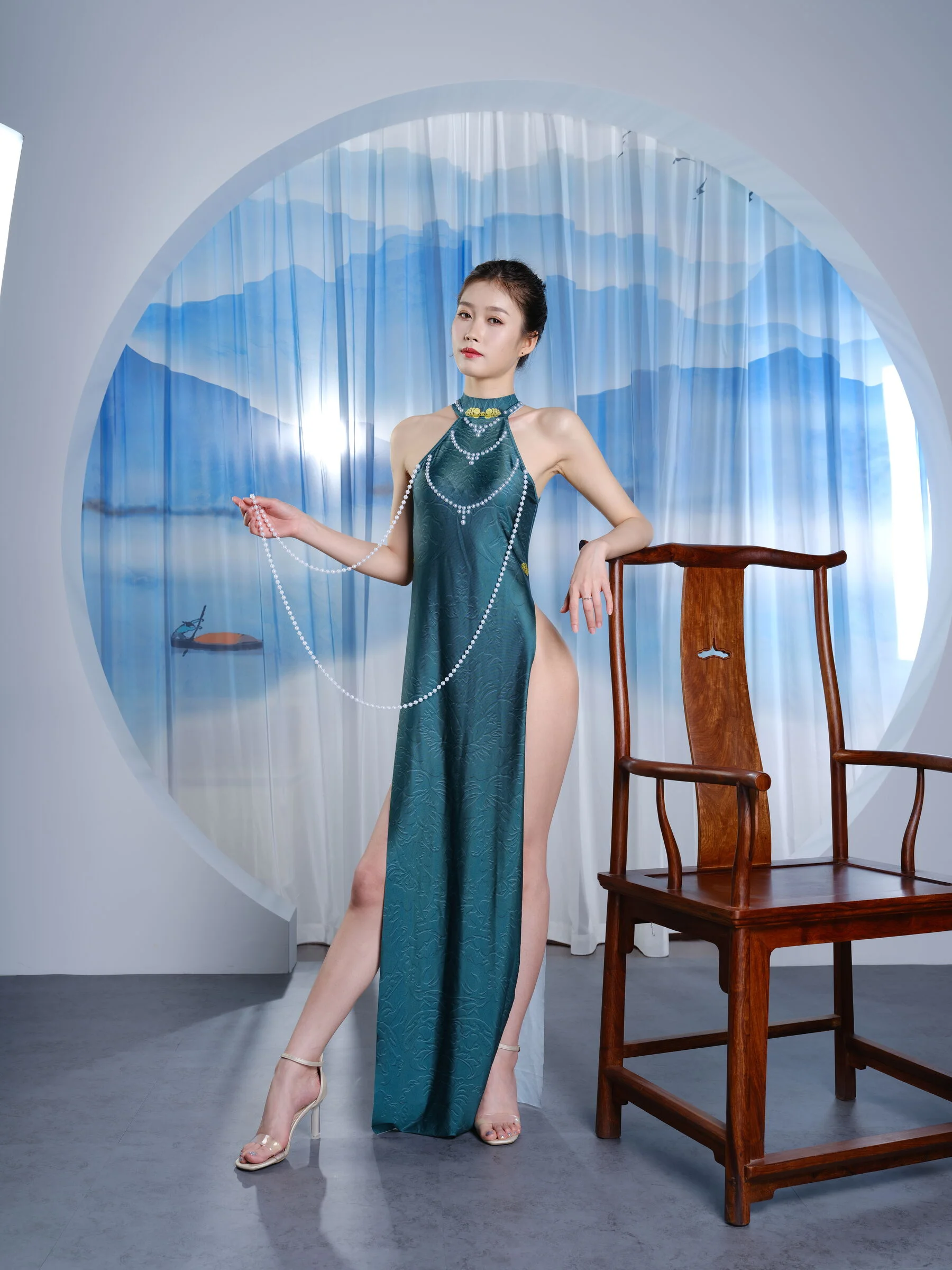 国模小悠大尺度人体私拍套图 - Photo 60