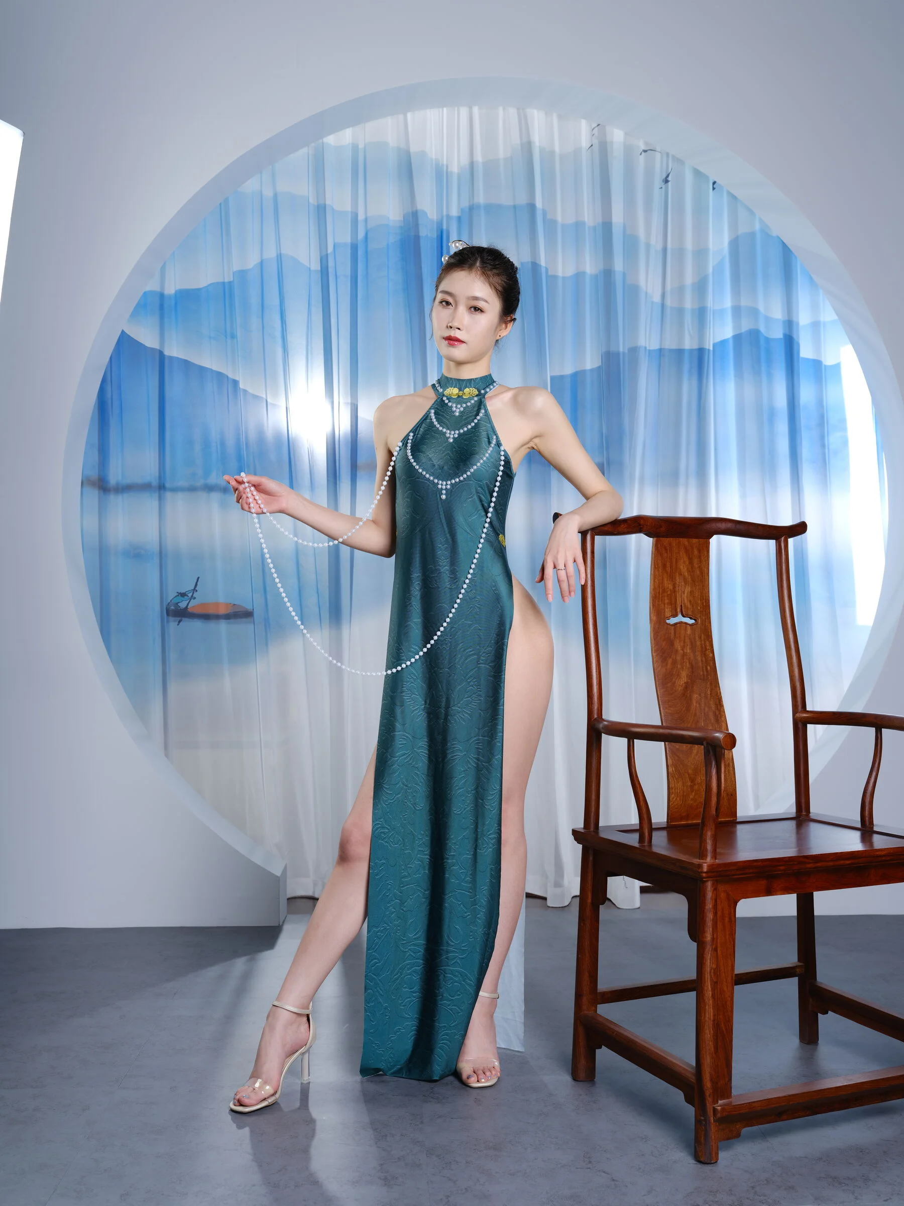 国模小悠大尺度人体私拍套图 - Photo 61