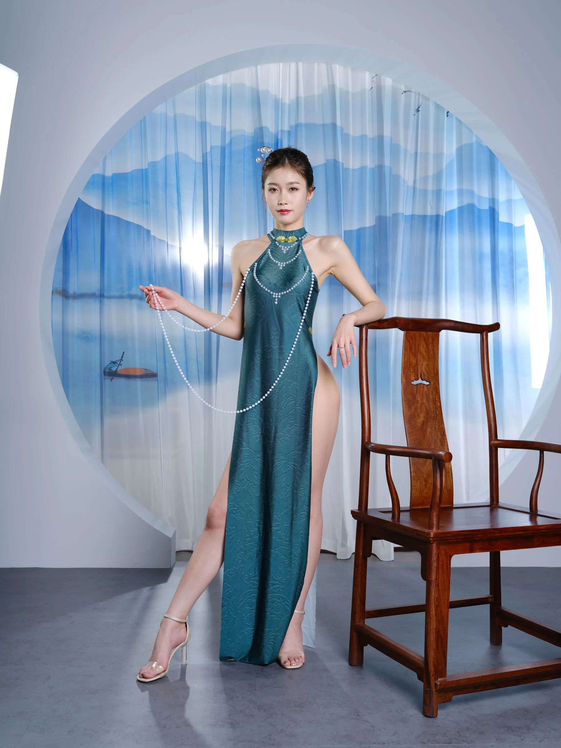 国模小悠大尺度人体私拍套图 - Photo 64