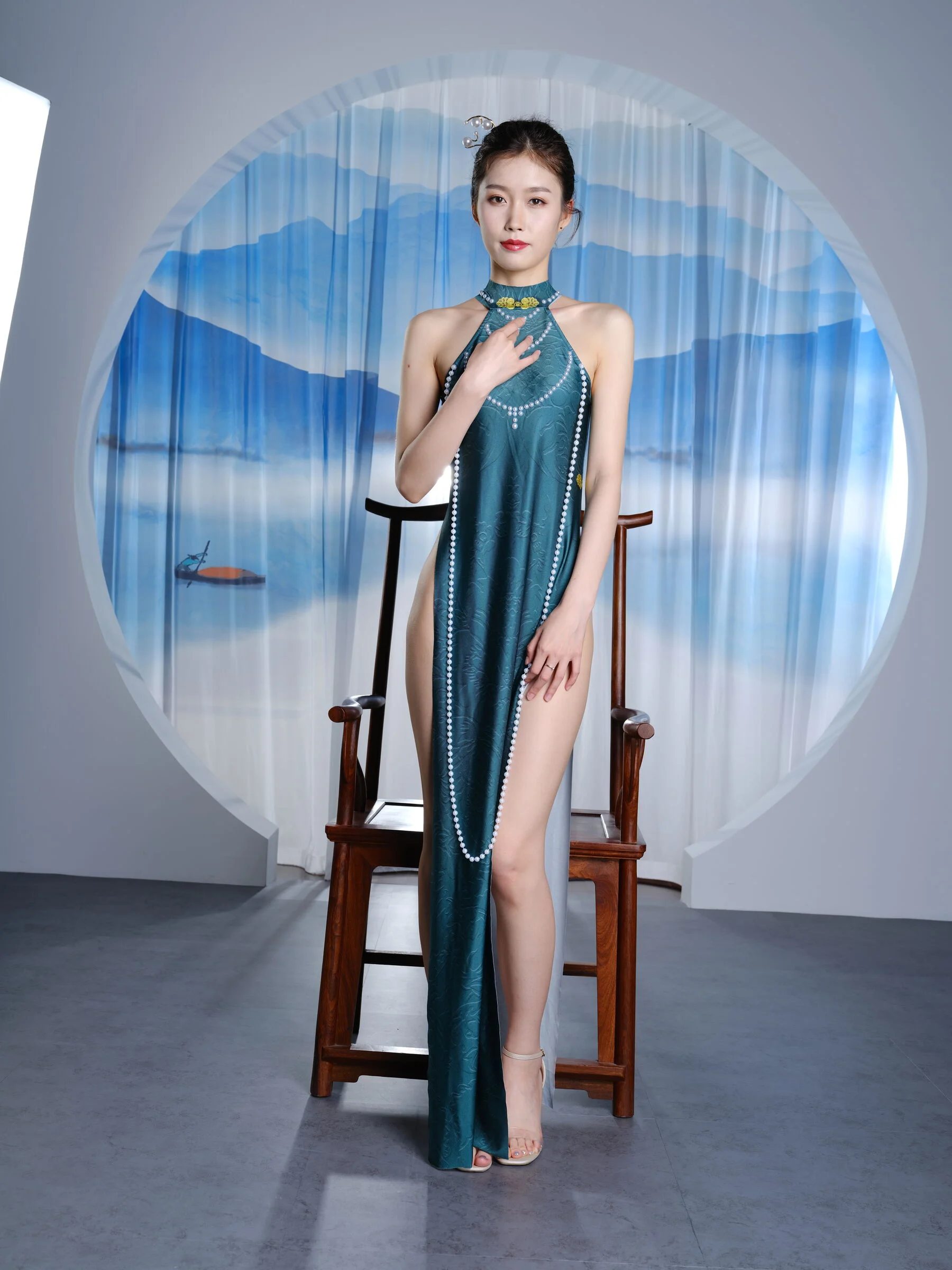 国模小悠大尺度人体私拍套图 - Photo 93