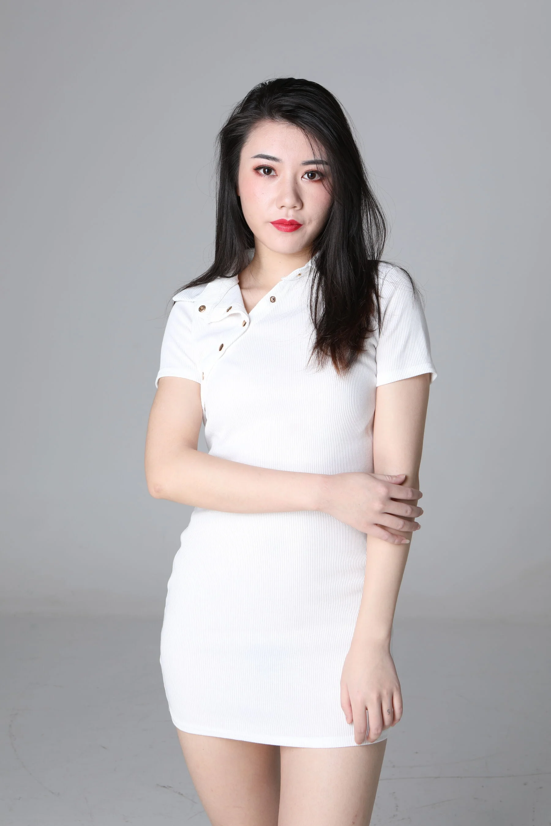 国模美娜大尺度人体私拍套图 - Photo 2