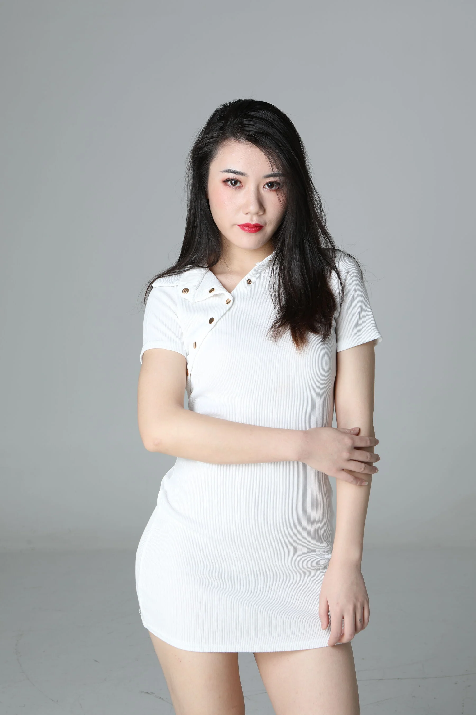 国模美娜大尺度人体私拍套图 - Photo 3